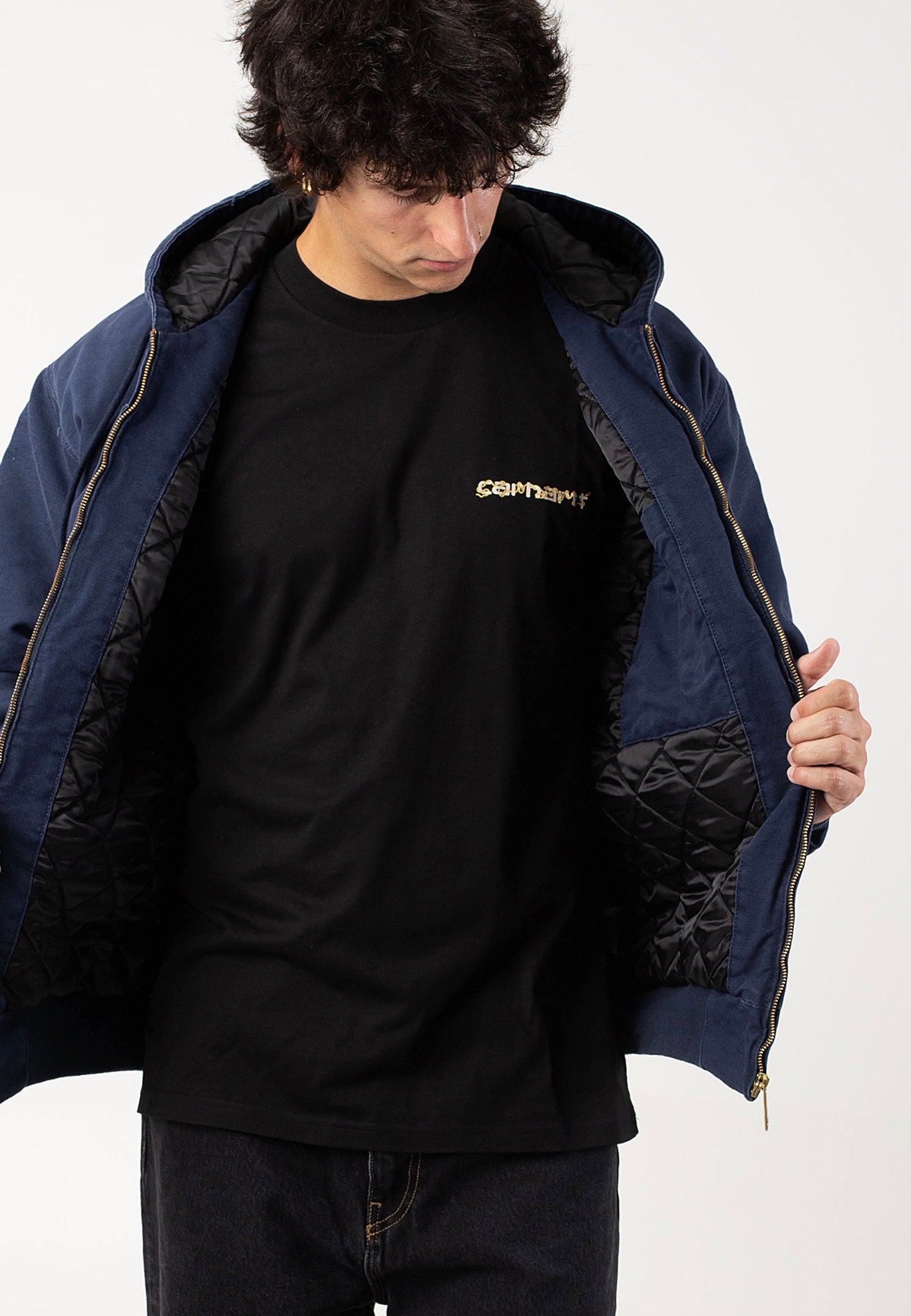 Carhartt WIP - Og Active Aged Canvas Air Force Blue - Jacket