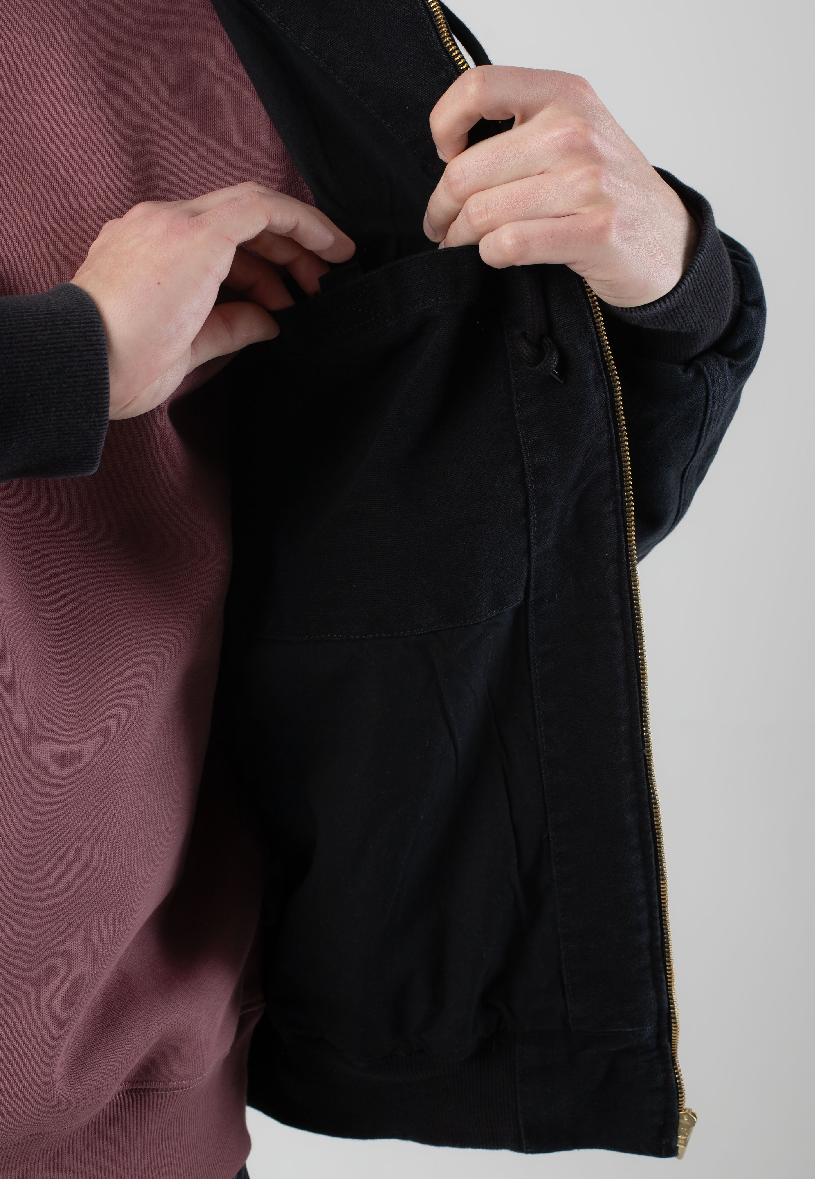 Carhartt WIP - OG Active Stone Canvas Black - Jacket | Men-Image