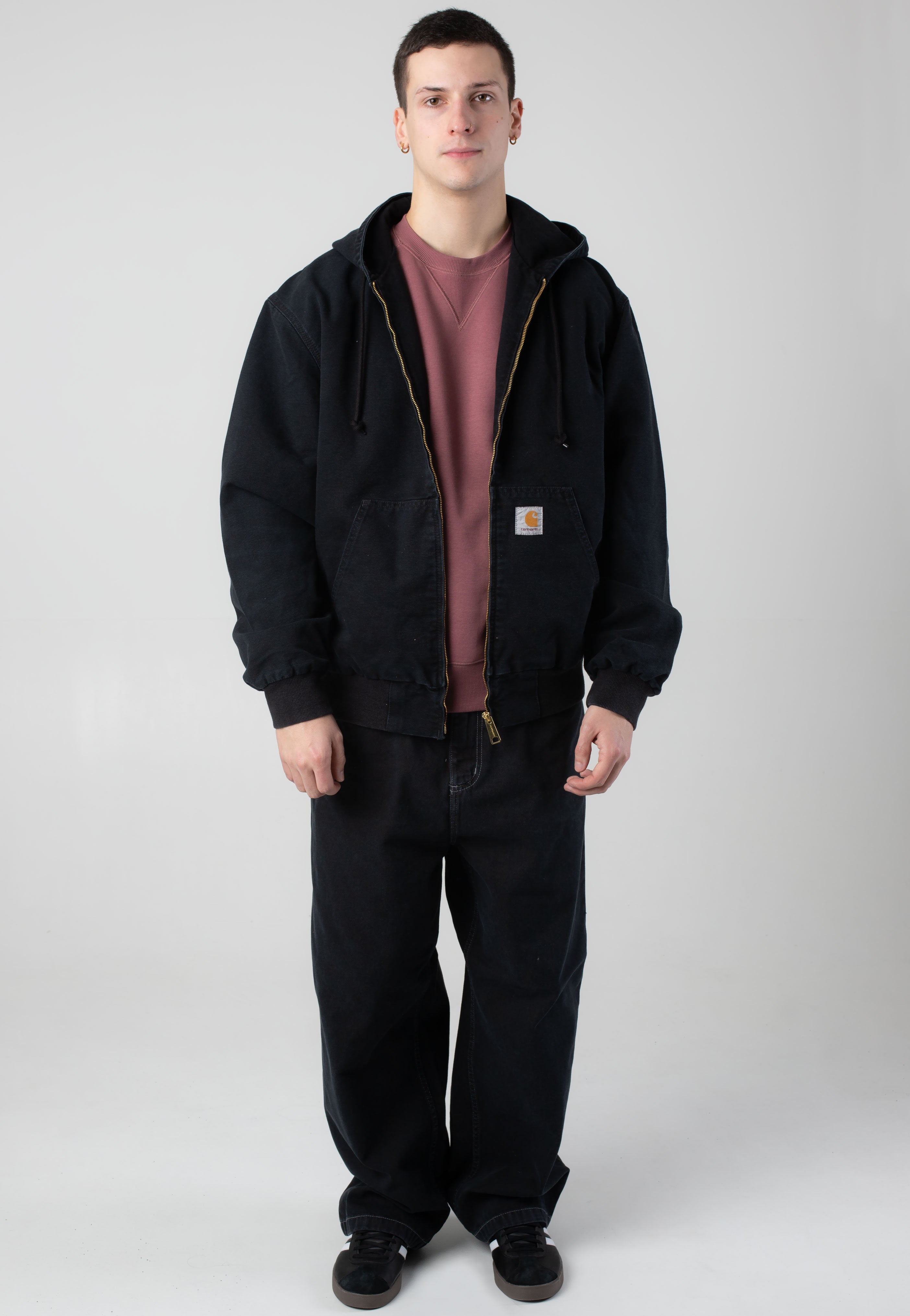 Carhartt WIP - OG Active Stone Canvas Black - Jacket | Men-Image