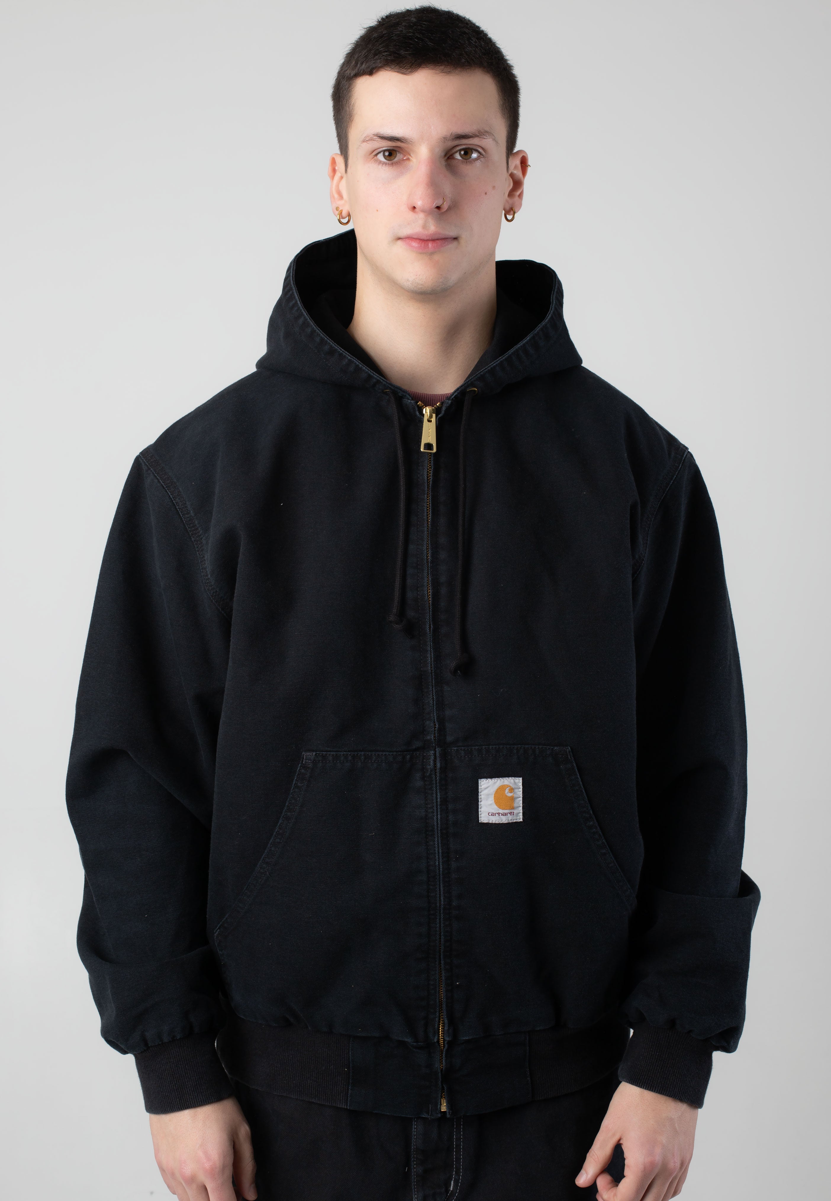 Carhartt WIP - OG Active Stone Canvas Black - Jacket | Men-Image