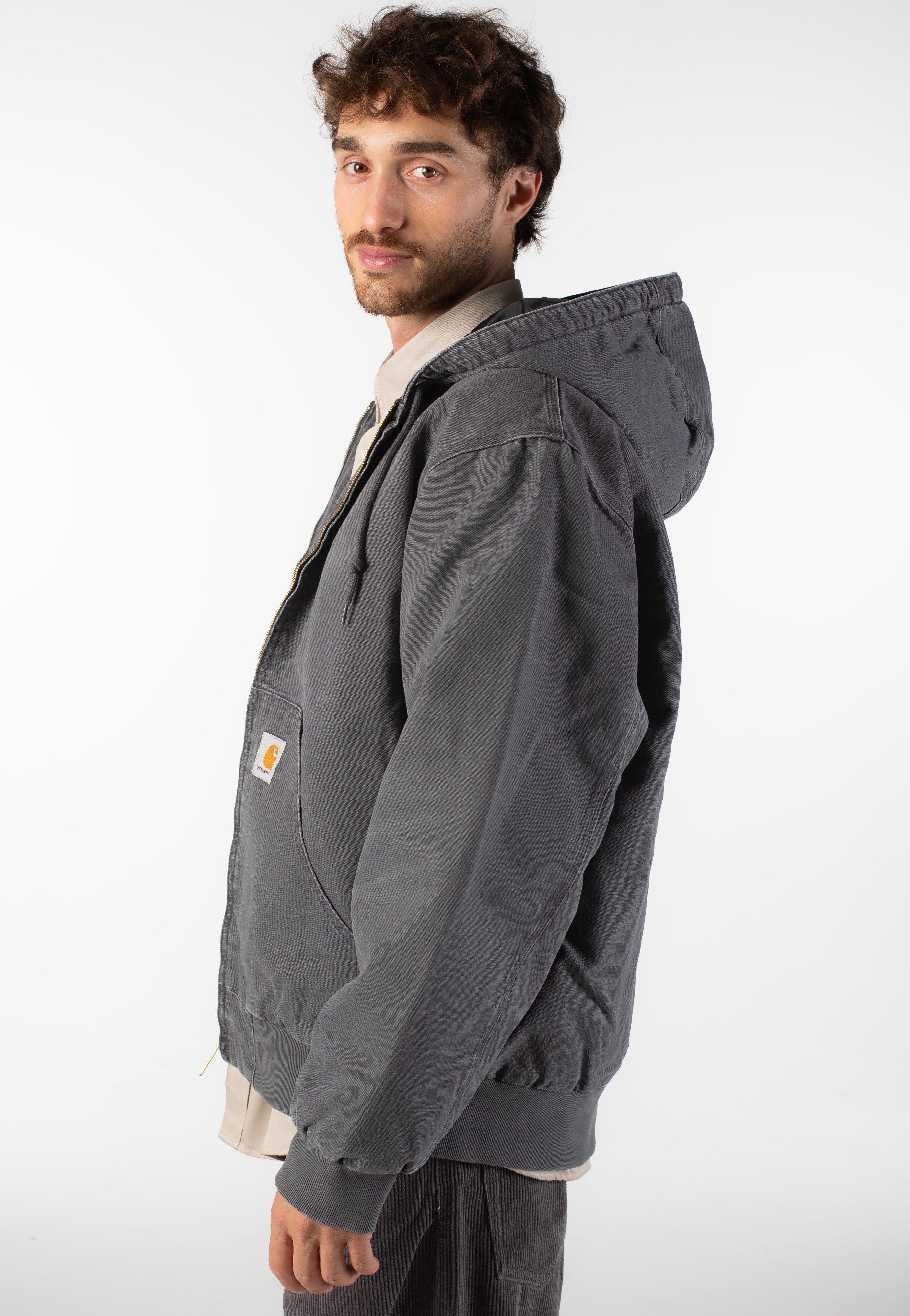 Carhartt WIP - OG Active Stone Canvas Graphite - Jacket | Men-Image