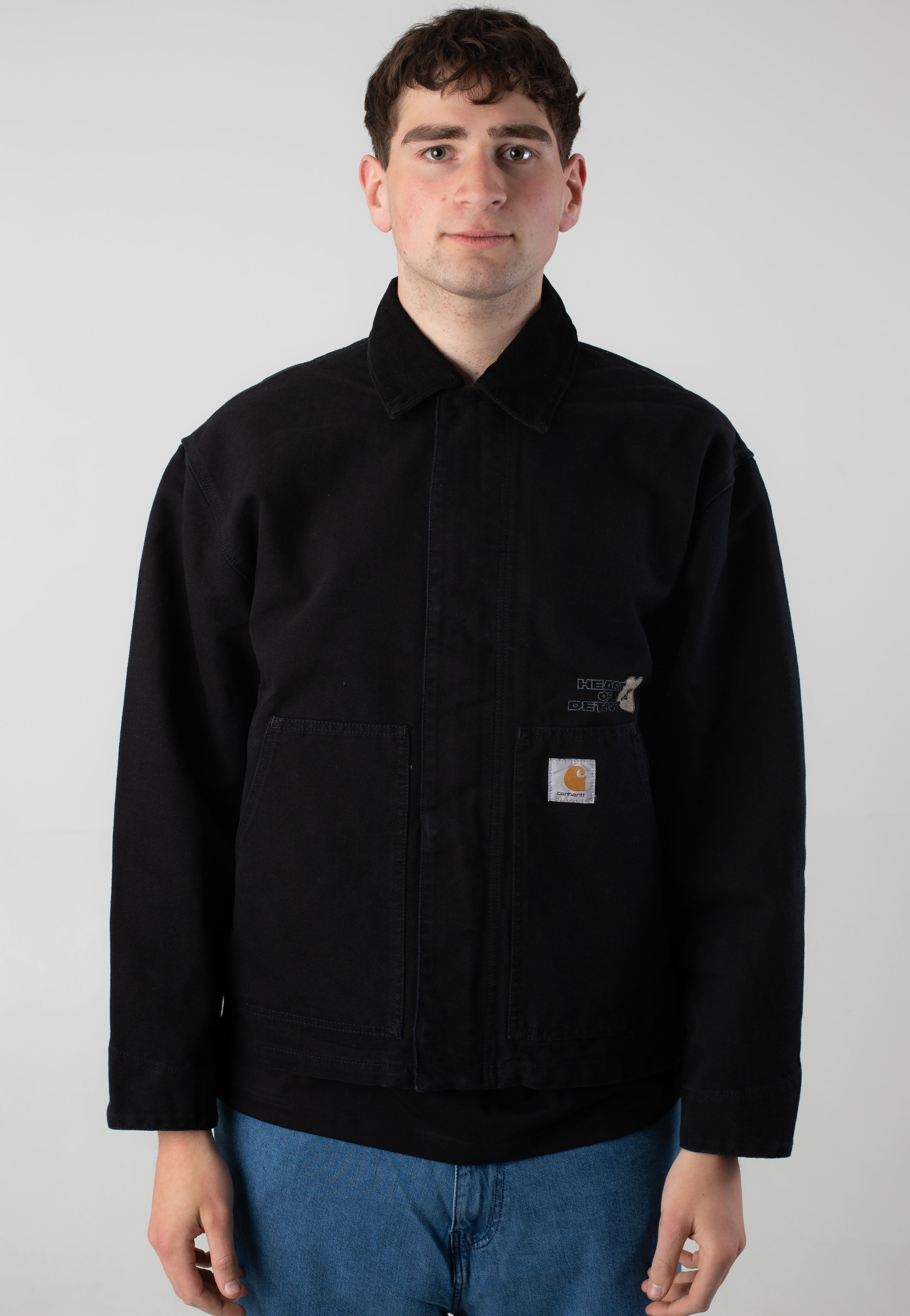 Carhartt WIP - OG Arcan Graphic Canvas Black/Black Heavy Stone Wash -