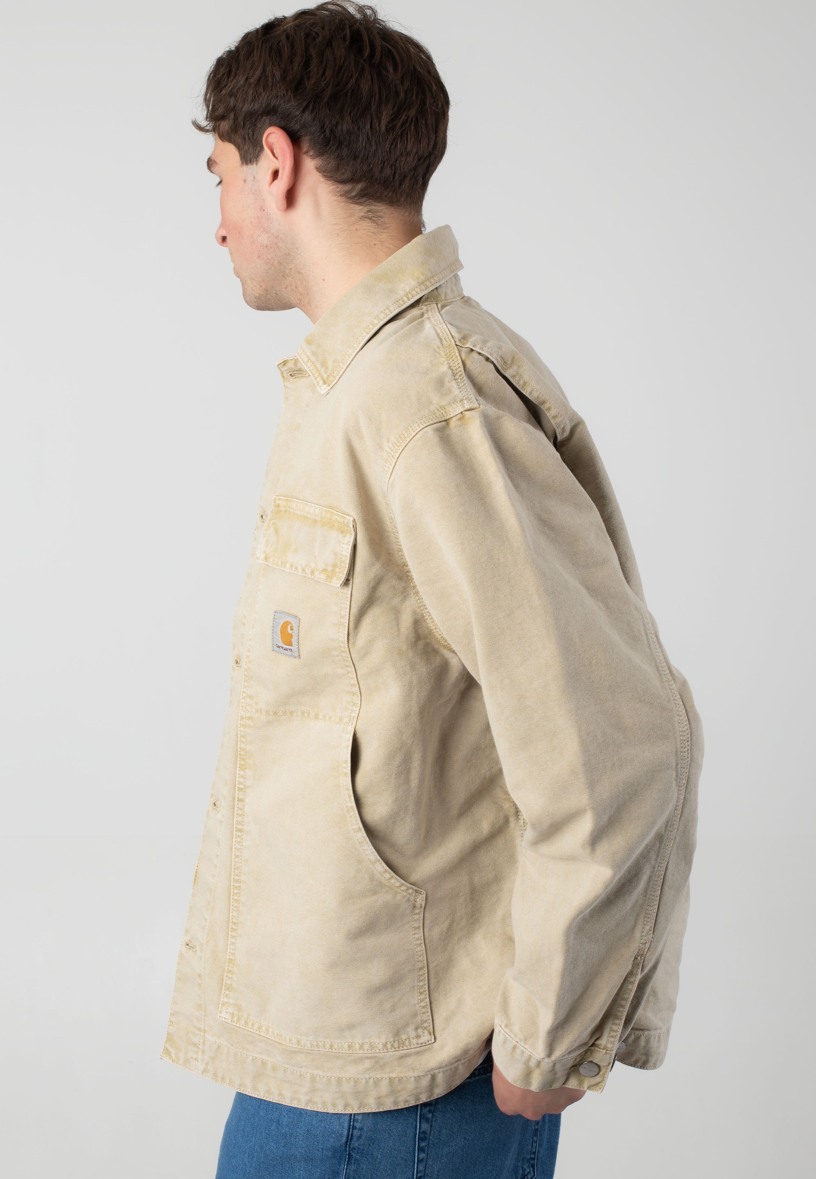Carhartt WIP OG Arctic Canvas Dusty H Brown Chalk Wash - Jacket