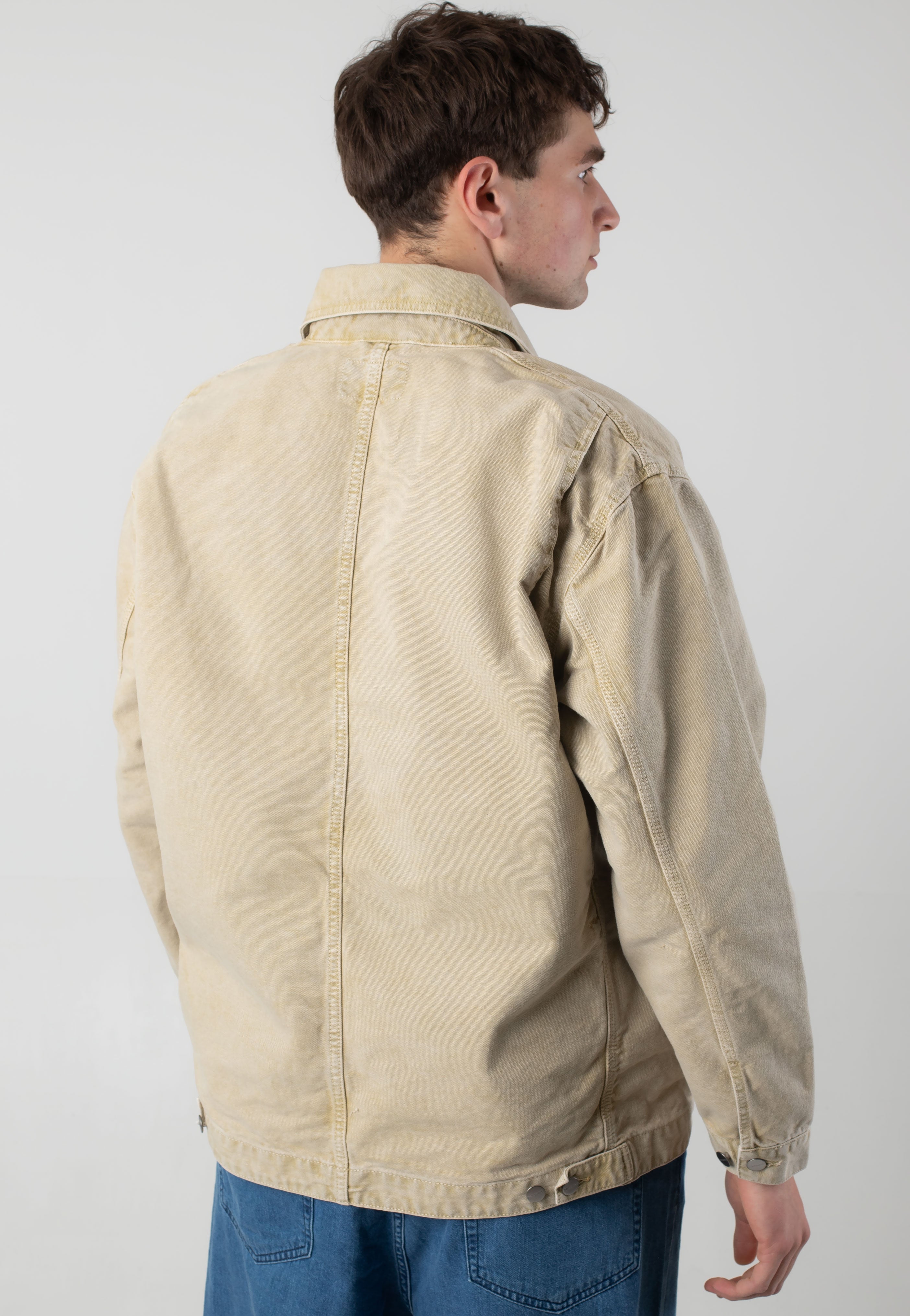 Carhartt WIP OG Arctic Canvas Dusty H Brown Chalk Wash - Jacket