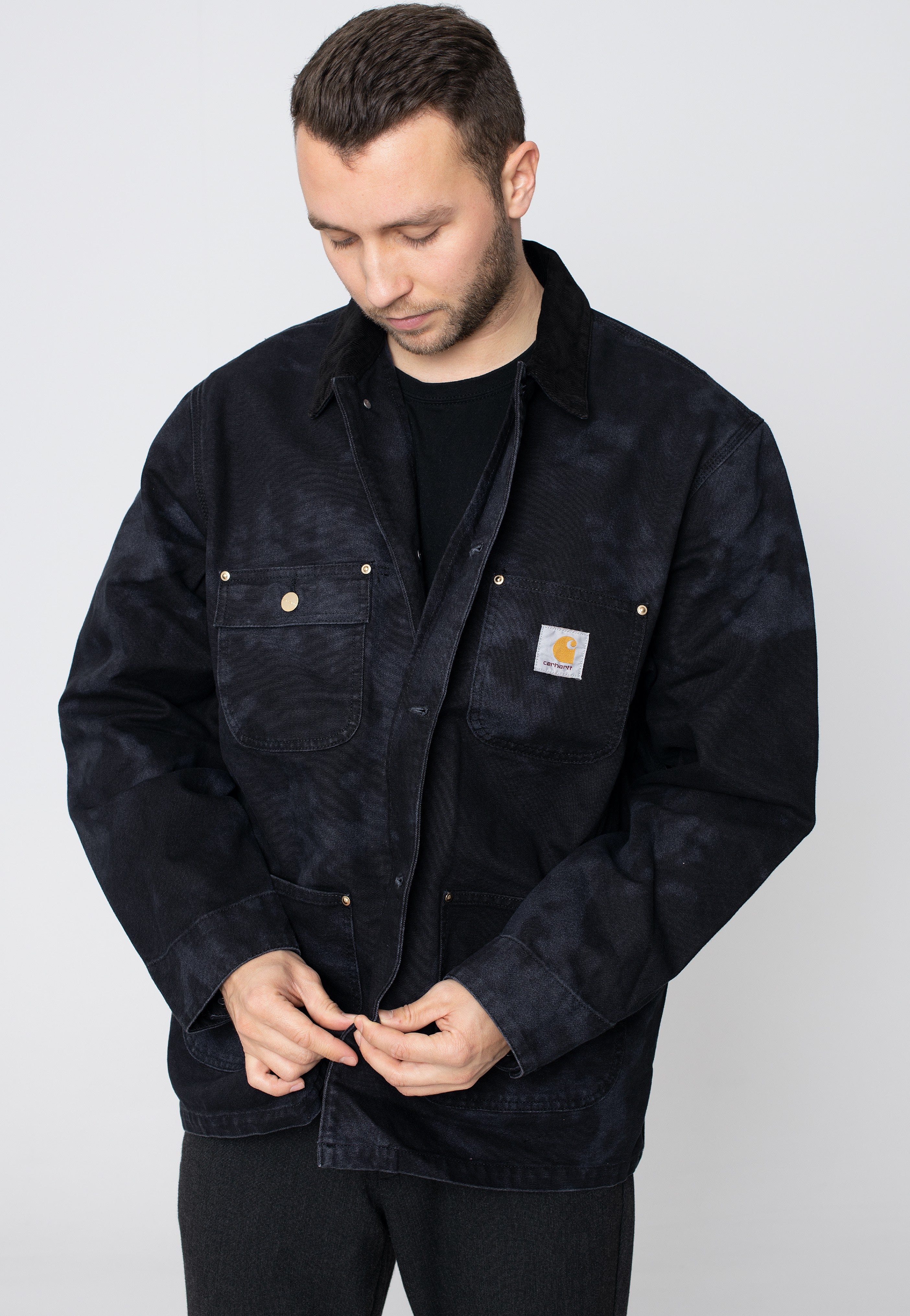 送料無料即日配送　Carhartt WIP　OG CHORE CHROMO Carhartt WIP OG Chore Chromo Black Chromo/Black - Jacket | Impericon