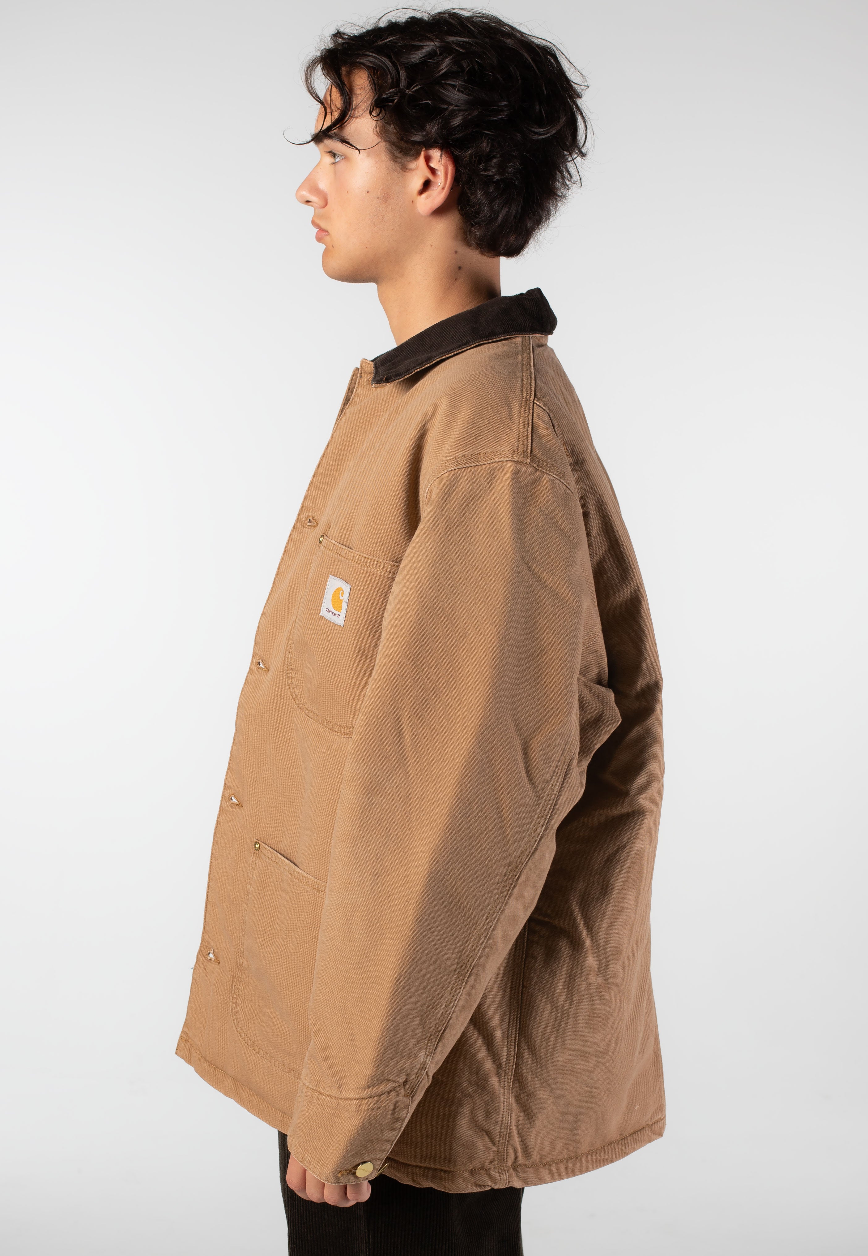 Carhartt WIP - OG Chore Stone Canvas Hamilton Brown/Tobacco