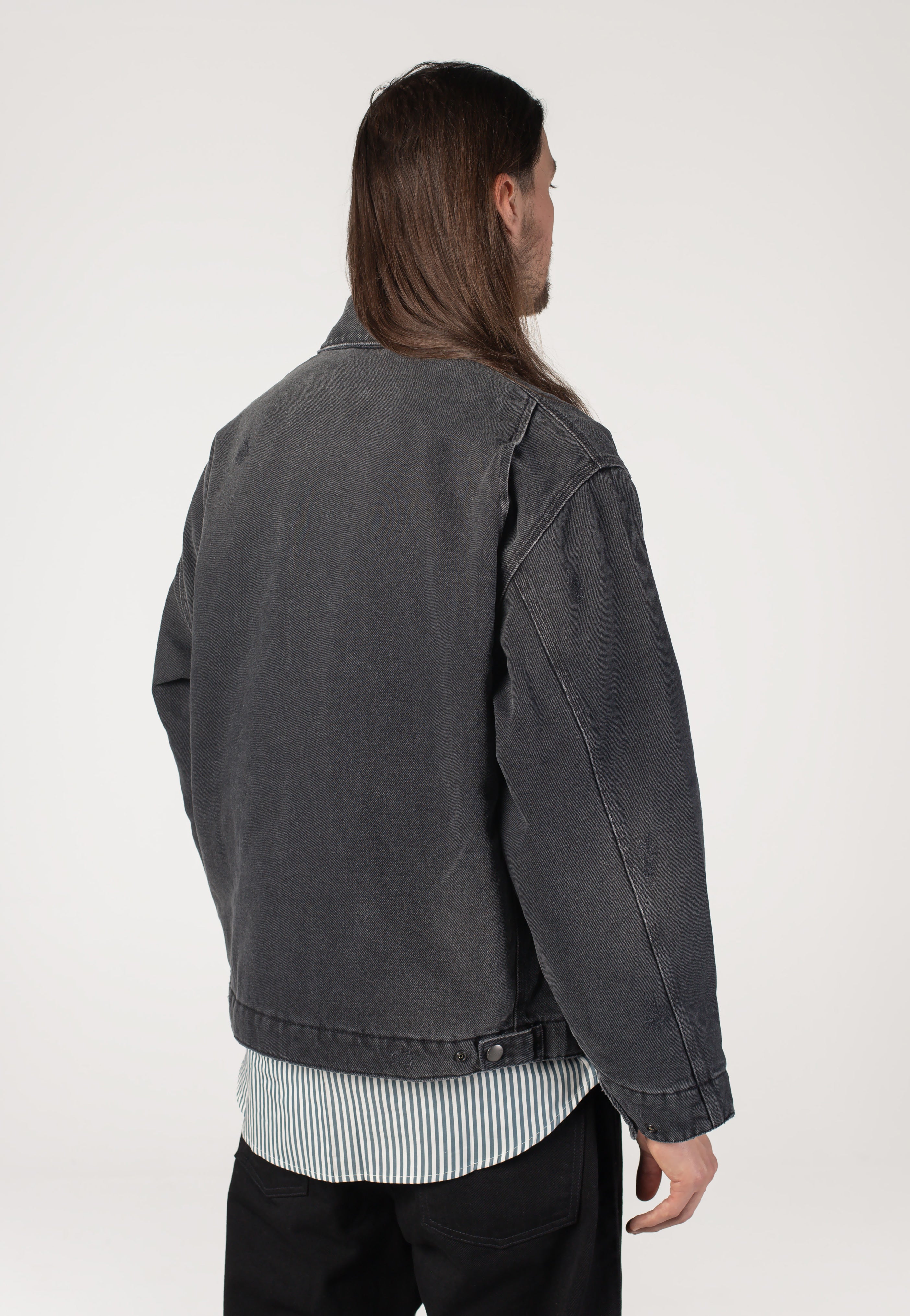 Carhartt WIP - OG Detroit Grind Wash Black - Jacket | Men-Image