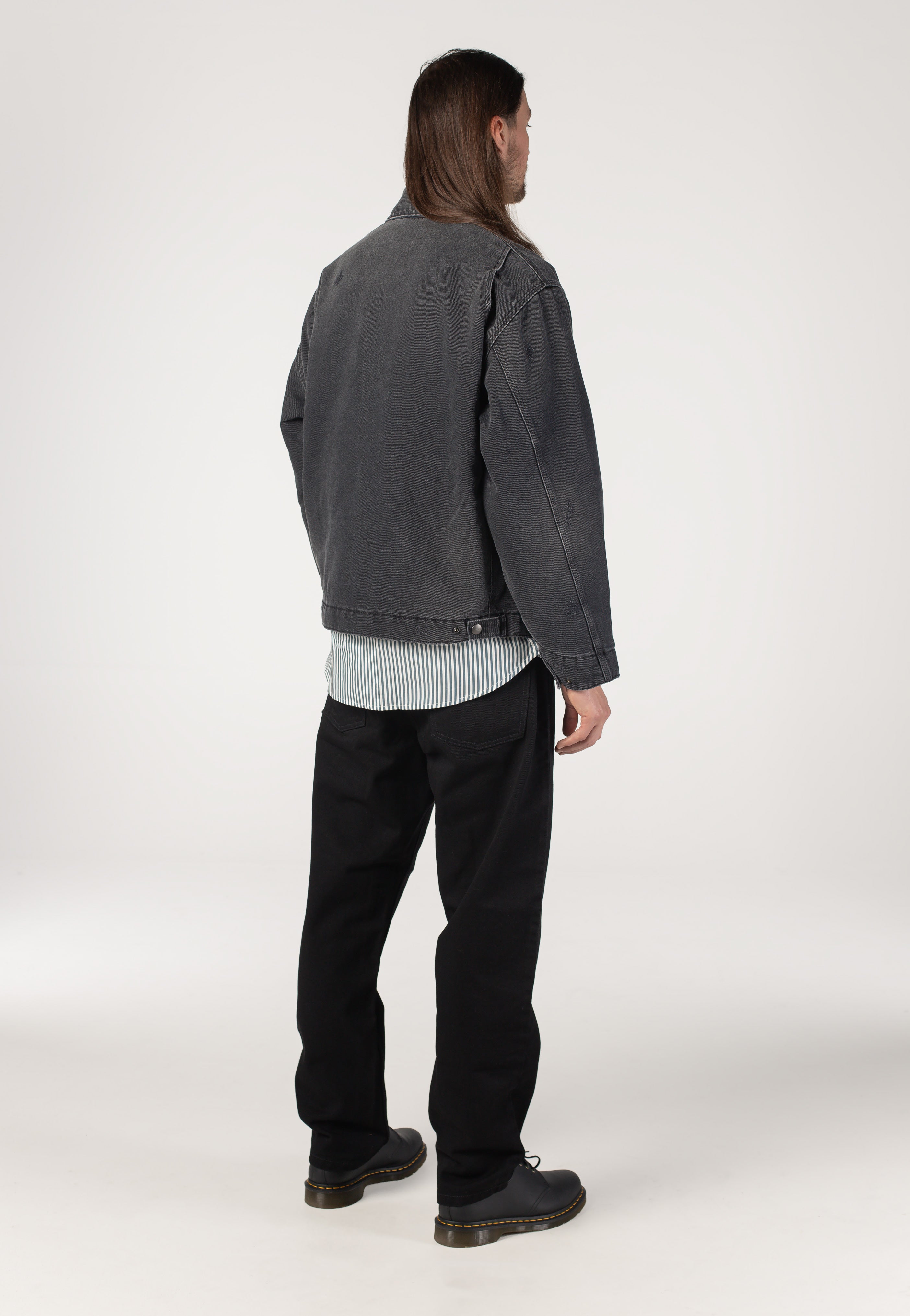 Carhartt WIP - OG Detroit Grind Wash Black - Jacket | Men-Image