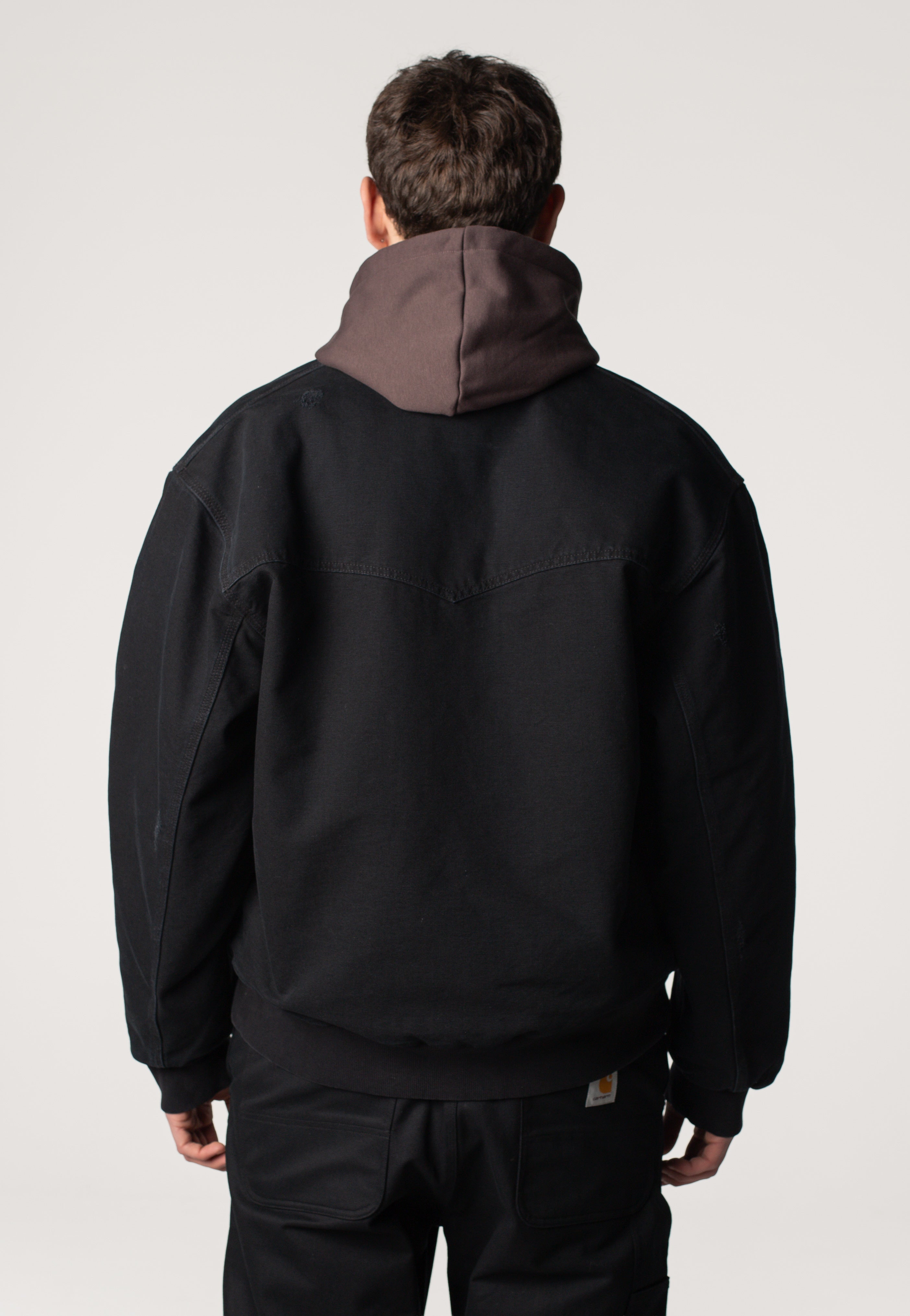 Carhartt WIP - OG Santa Fe Grind Wash Black/Black - Jacket | Impericon