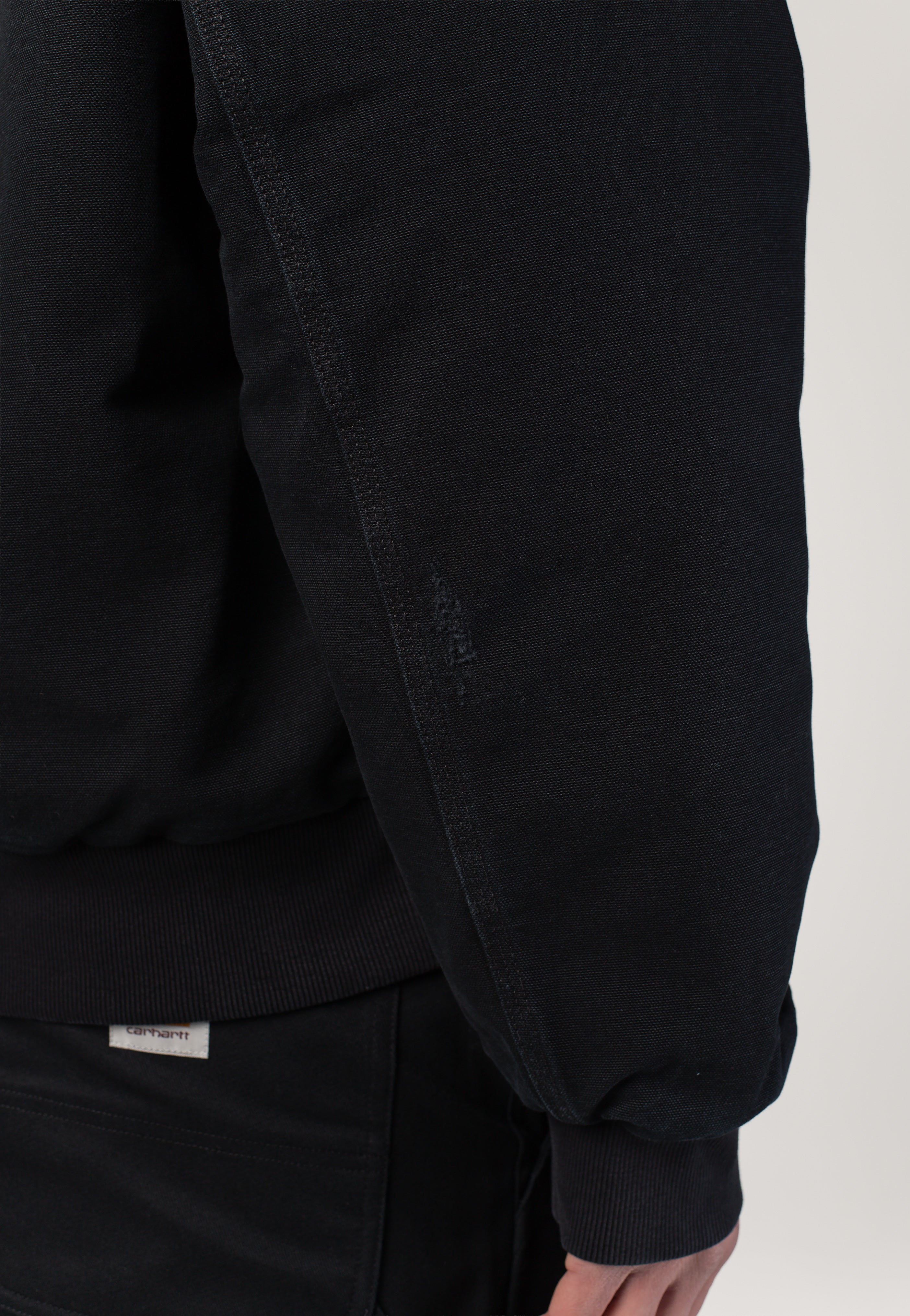即完売　carhartt wip og SantaFe grind Wash　S Carhartt WIP OG Santa Fe Jacket Black - Black Grind Wash – Black