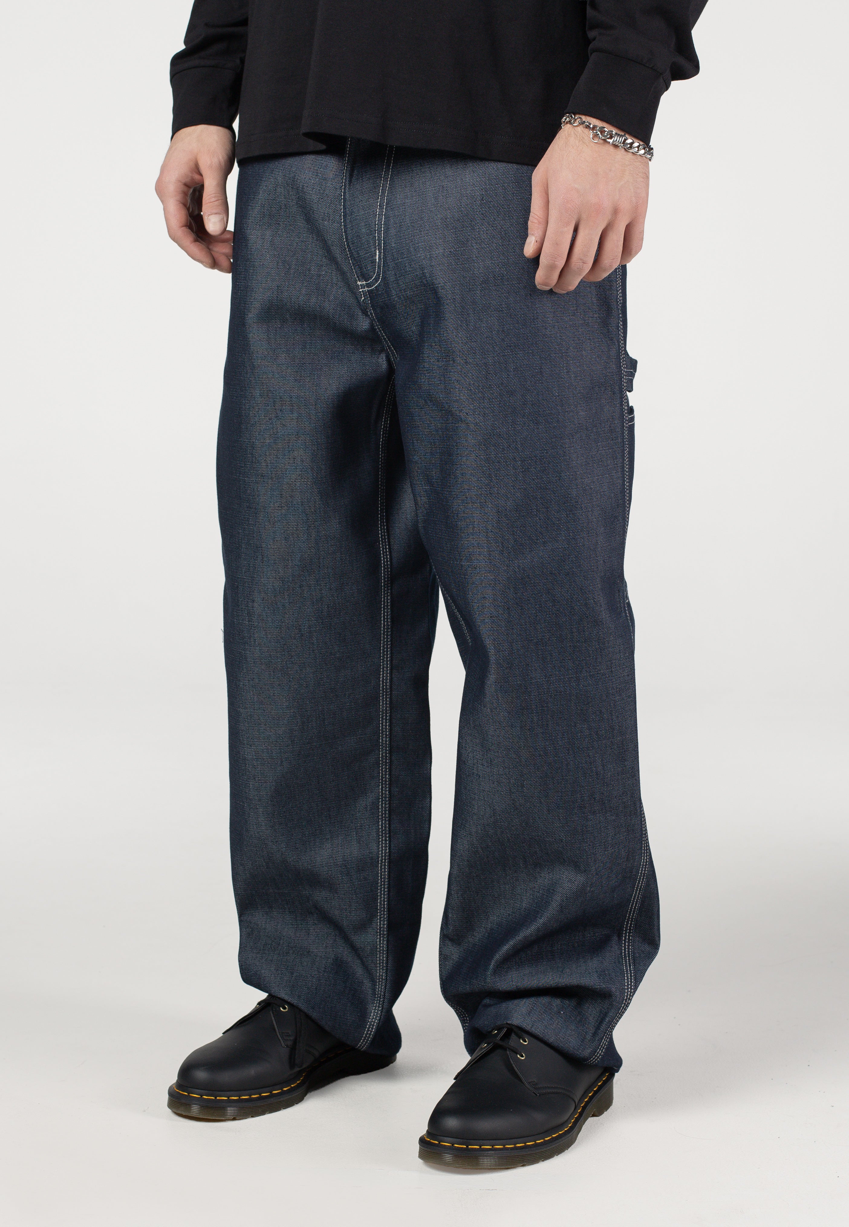 Carhartt WIP - OG Single Knee Rigid Blue - Jeans | Men-Image
