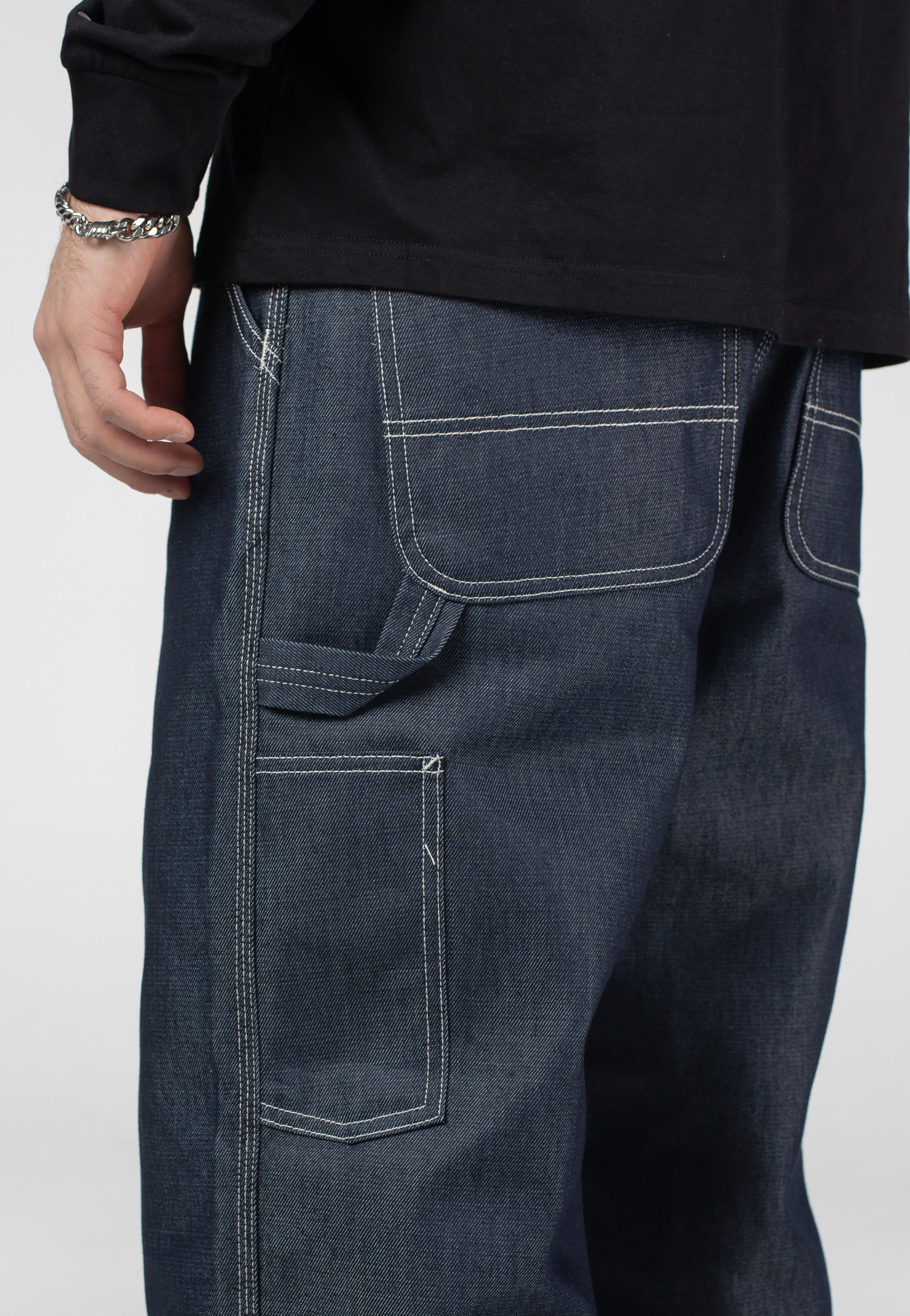 Carhartt WIP - OG Single Knee Rigid Blue - Jeans | Men-Image