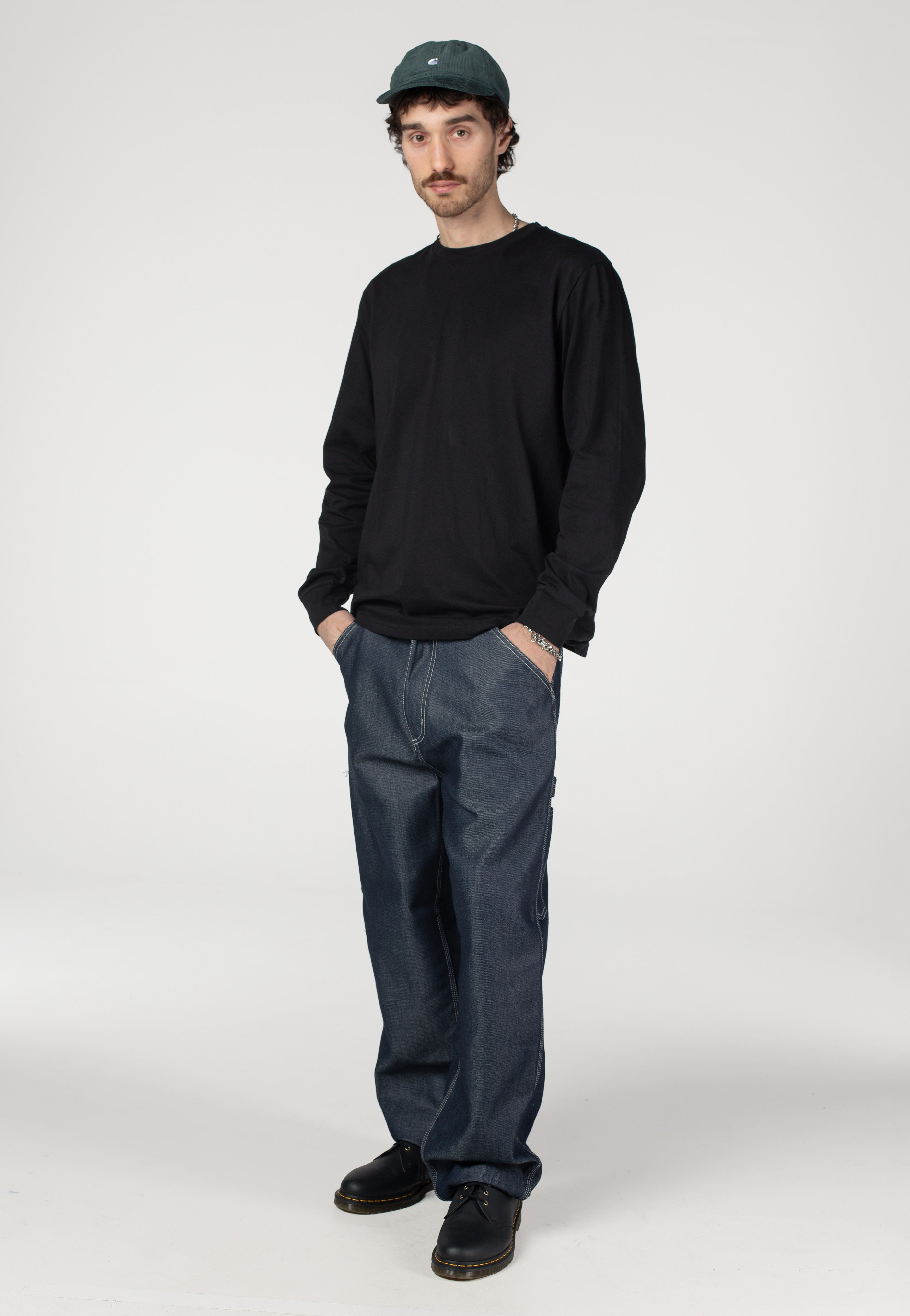 Carhartt WIP - OG Single Knee Rigid Blue - Jeans | Men-Image
