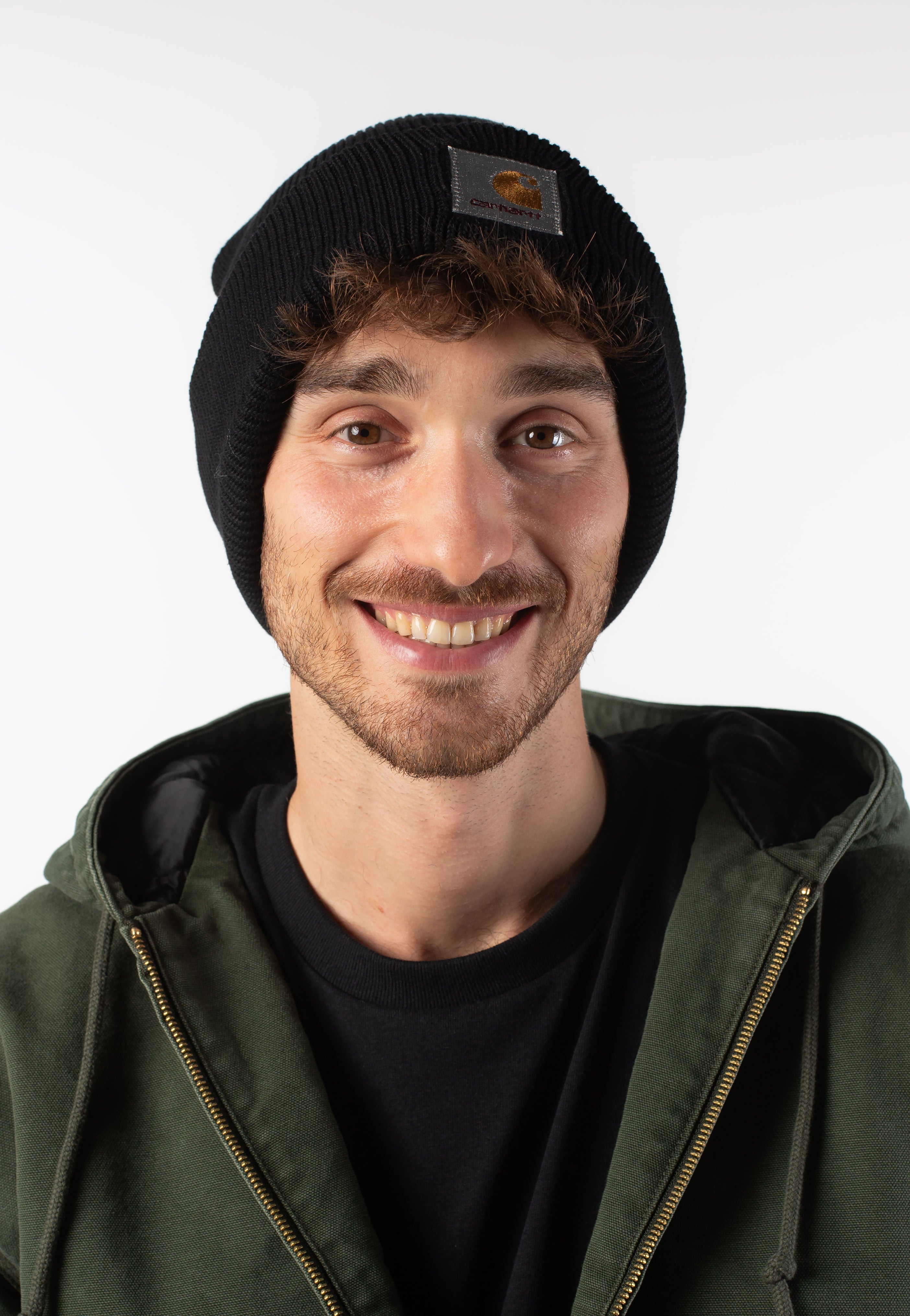 Carhartt WIP - Ohio Black - Beanie | Neutral-Image