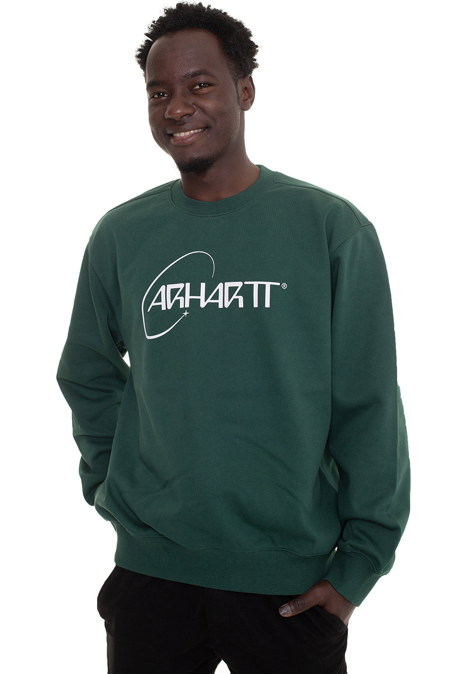 Carhartt WIP - Orbit Treehouse/White - Sweater | Men-Image