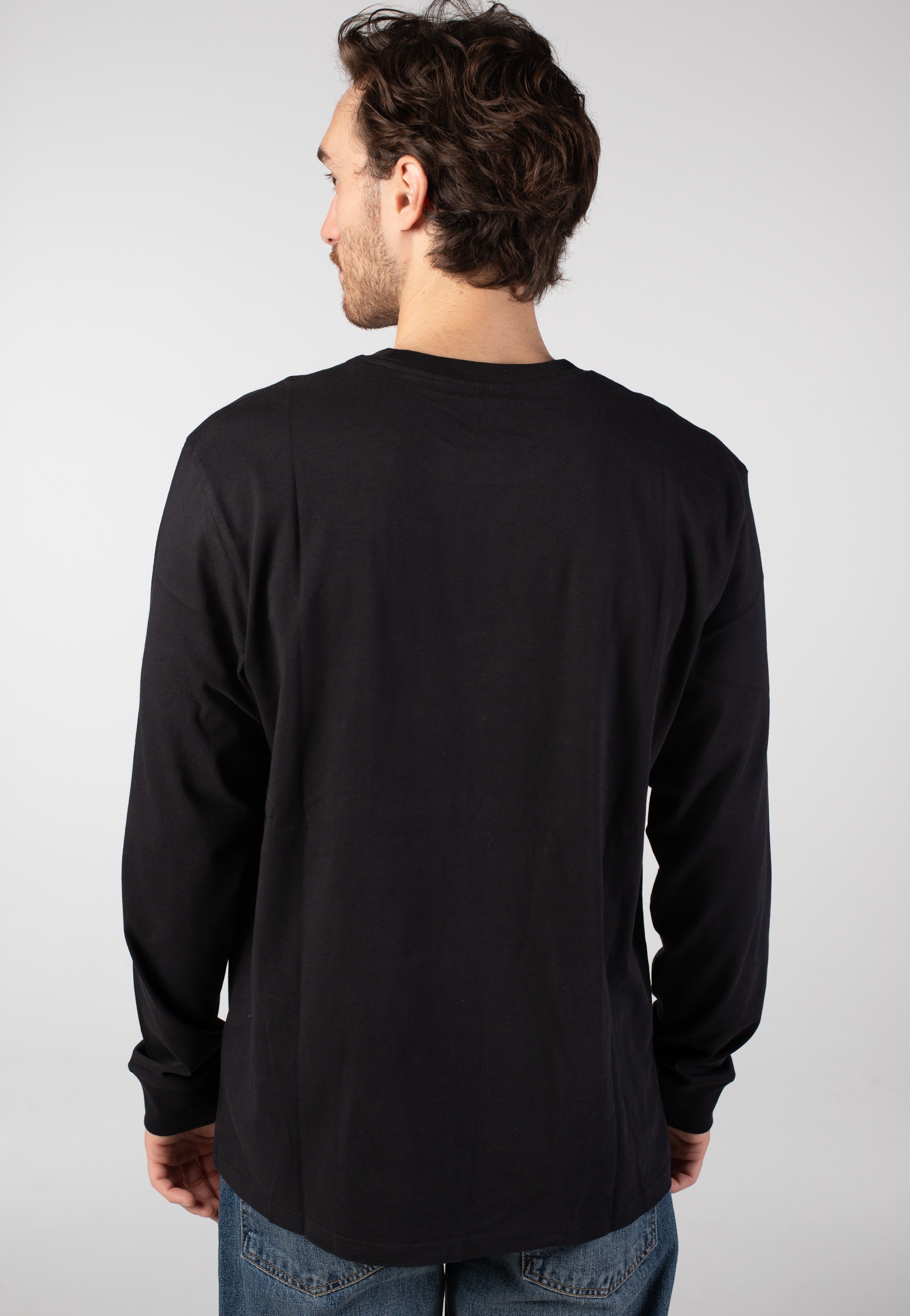 Carhartt WIP - Pocket Black - Longsleeve | Men-Image