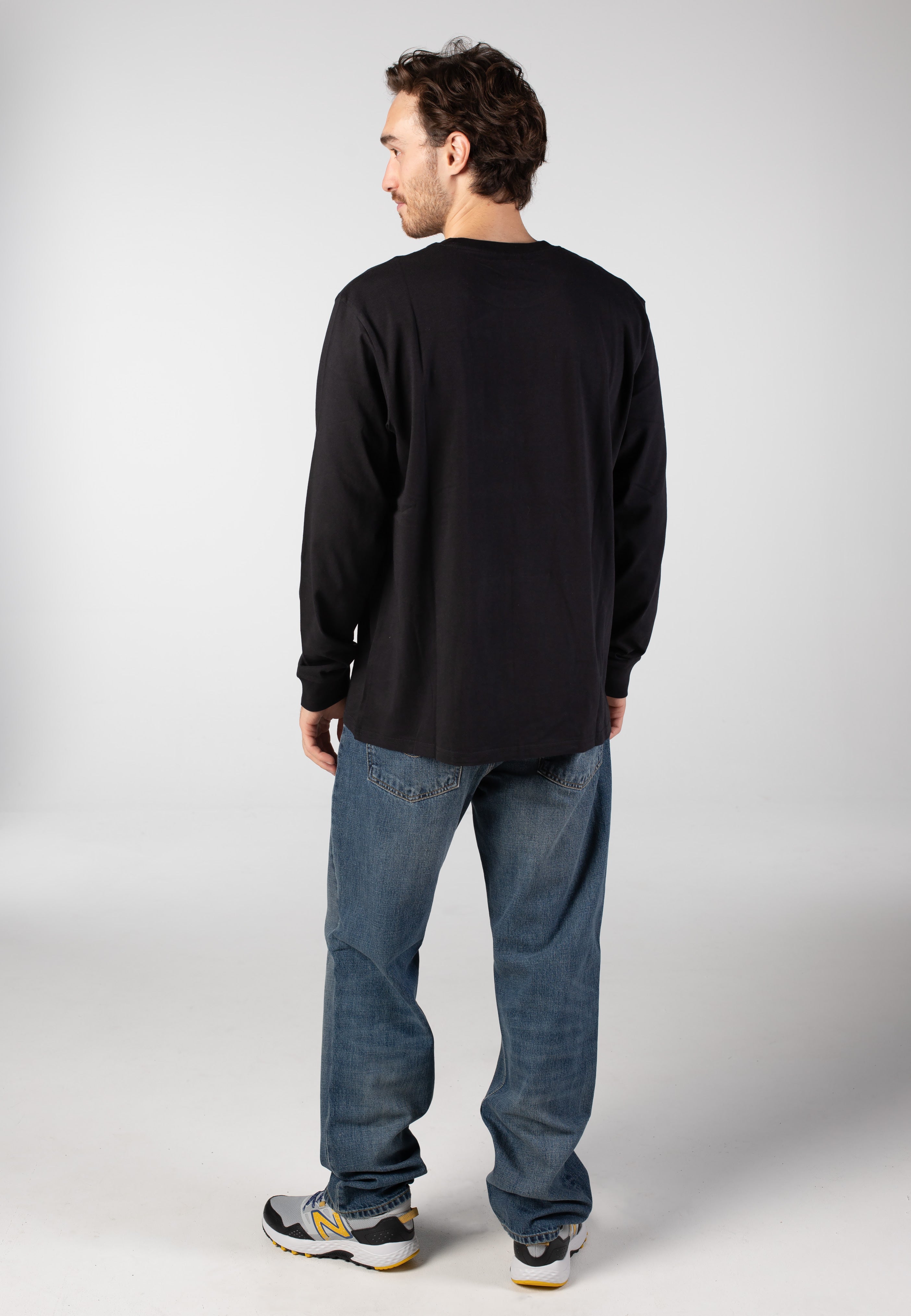 Carhartt WIP - Pocket Black - Longsleeve | Men-Image
