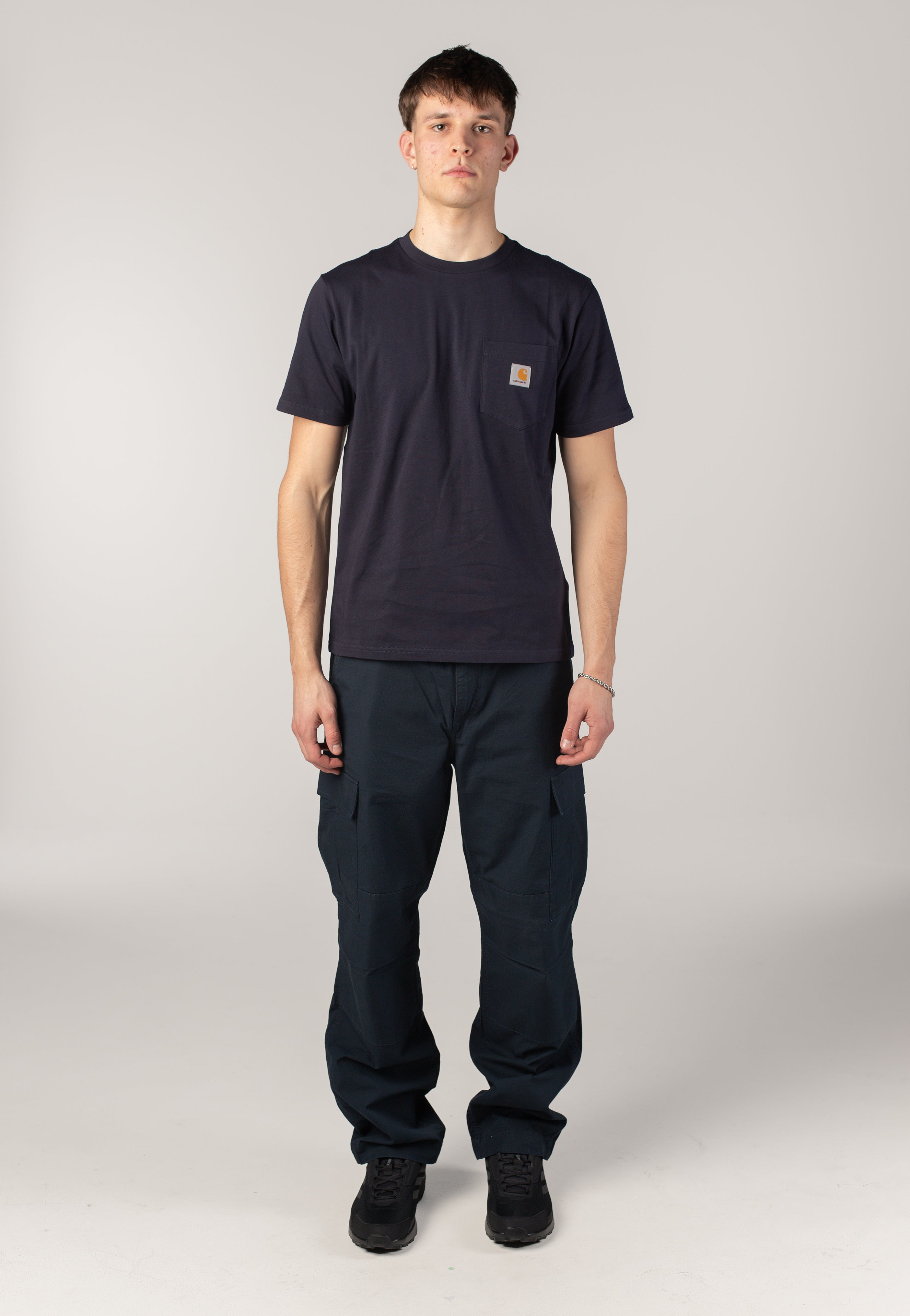 Carhartt WIP - Pocket Dark Navy - T-Shirt | Men-Image
