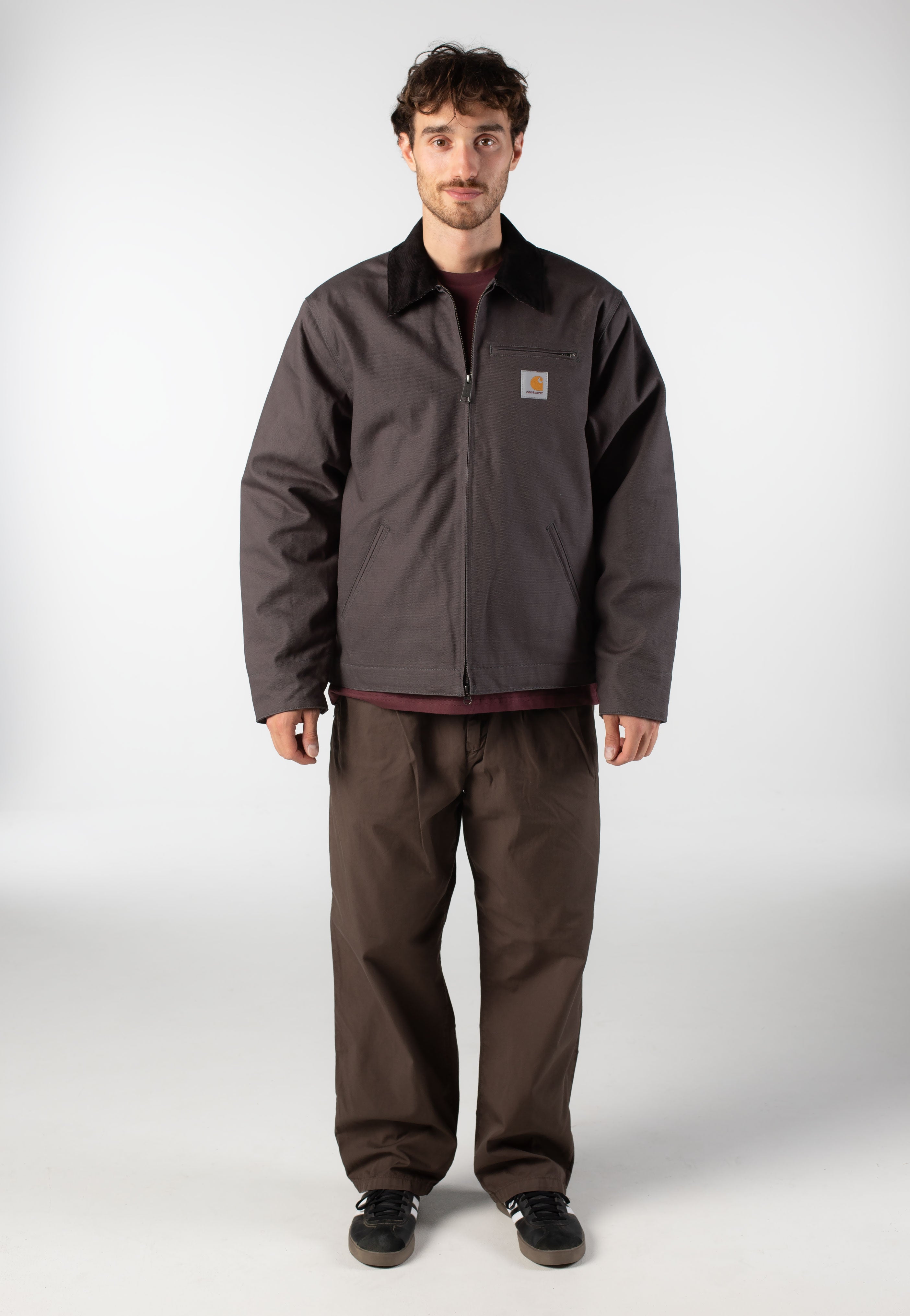 Carhartt WIP - Detroit Rigid Graphite/Black - Jacket | Impericon