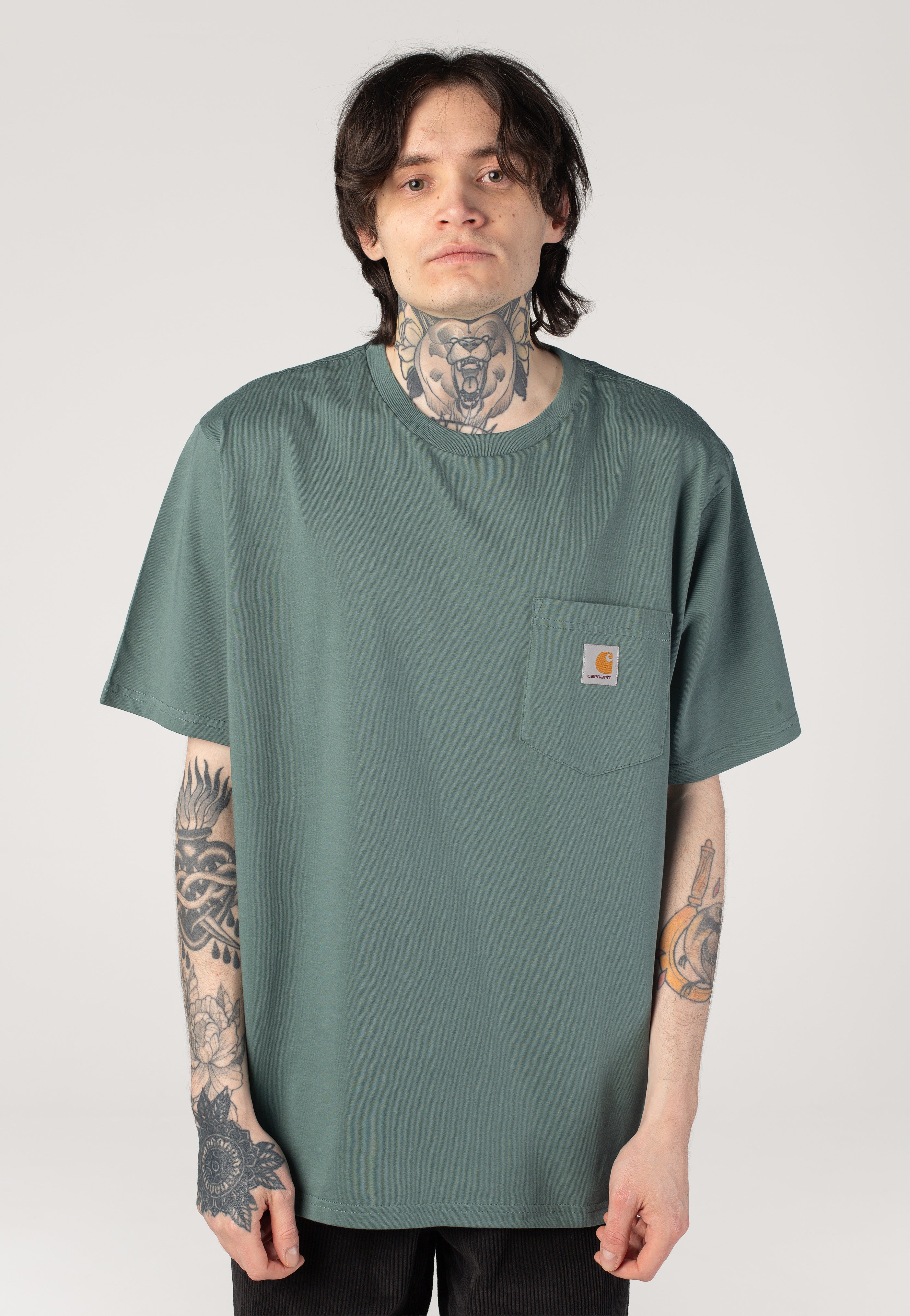 Carhartt WIP - Pocket Silver Pine - T-Shirt | Men-Image