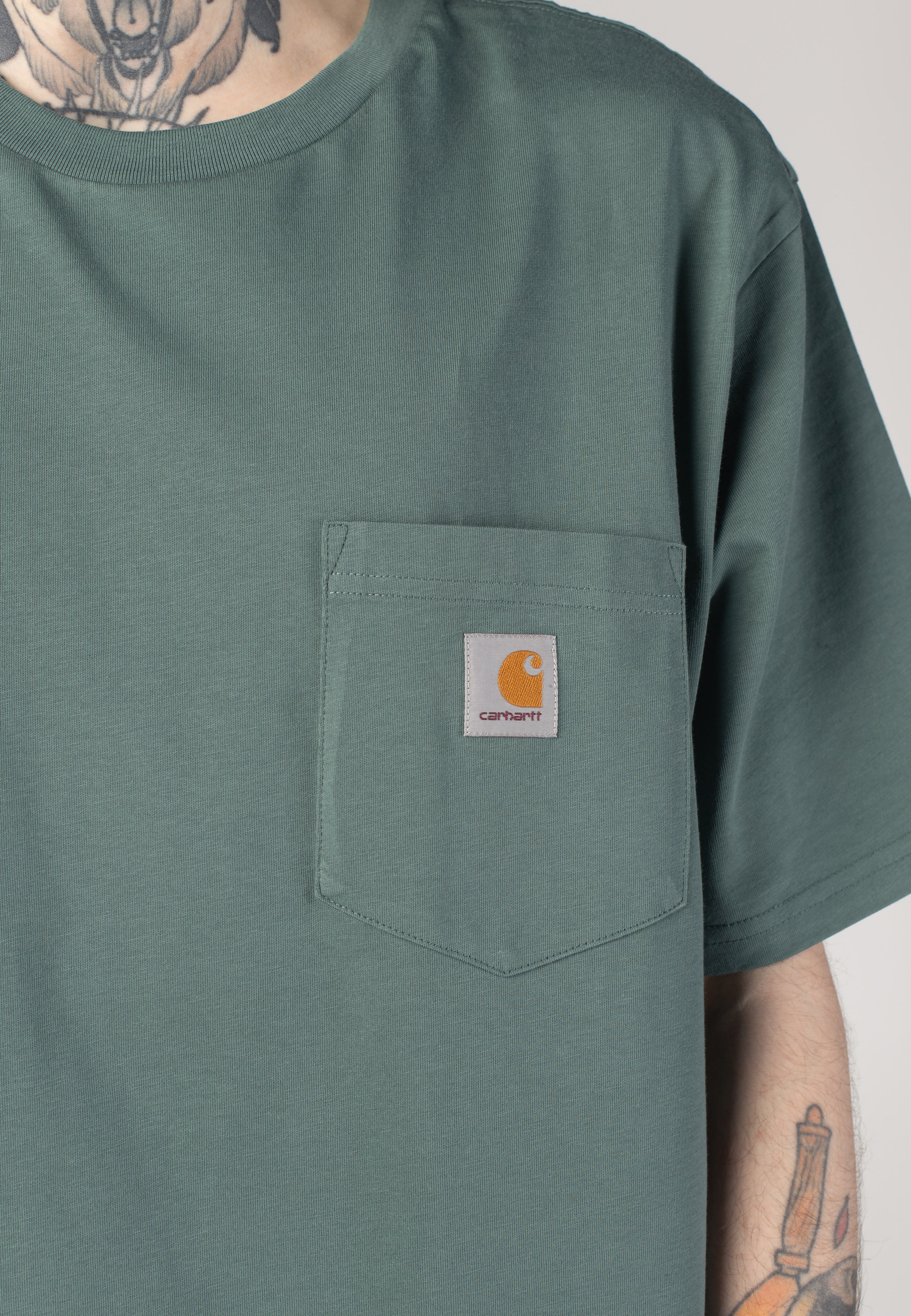 Carhartt WIP - Pocket Silver Pine - T-Shirt | Men-Image
