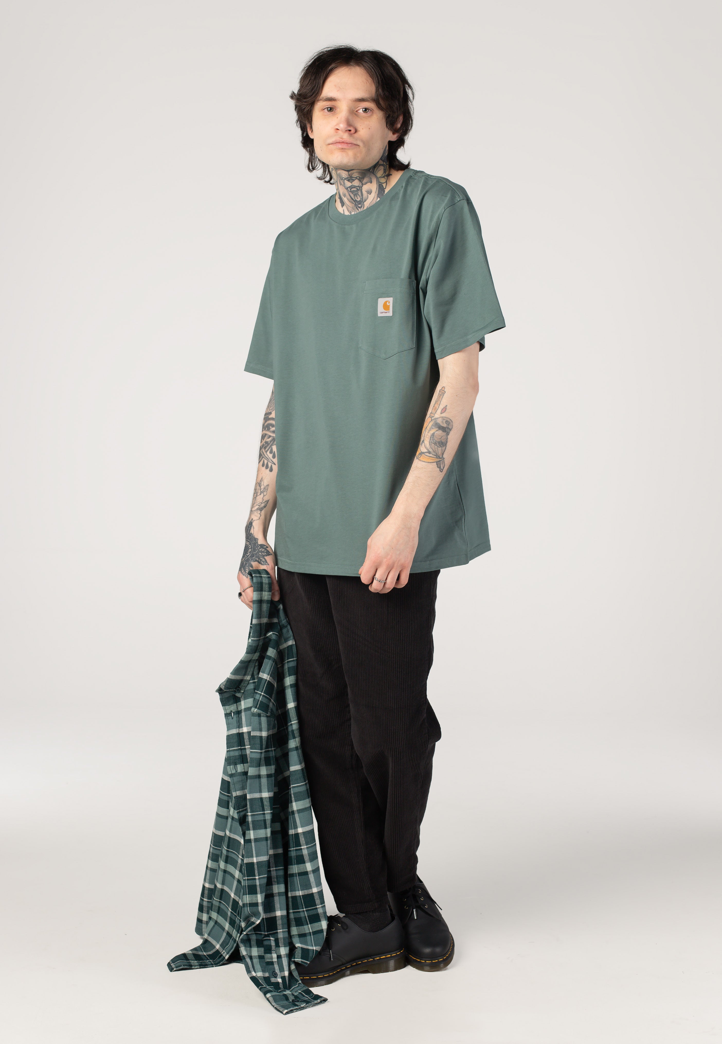 Carhartt WIP - Pocket Silver Pine - T-Shirt | Men-Image