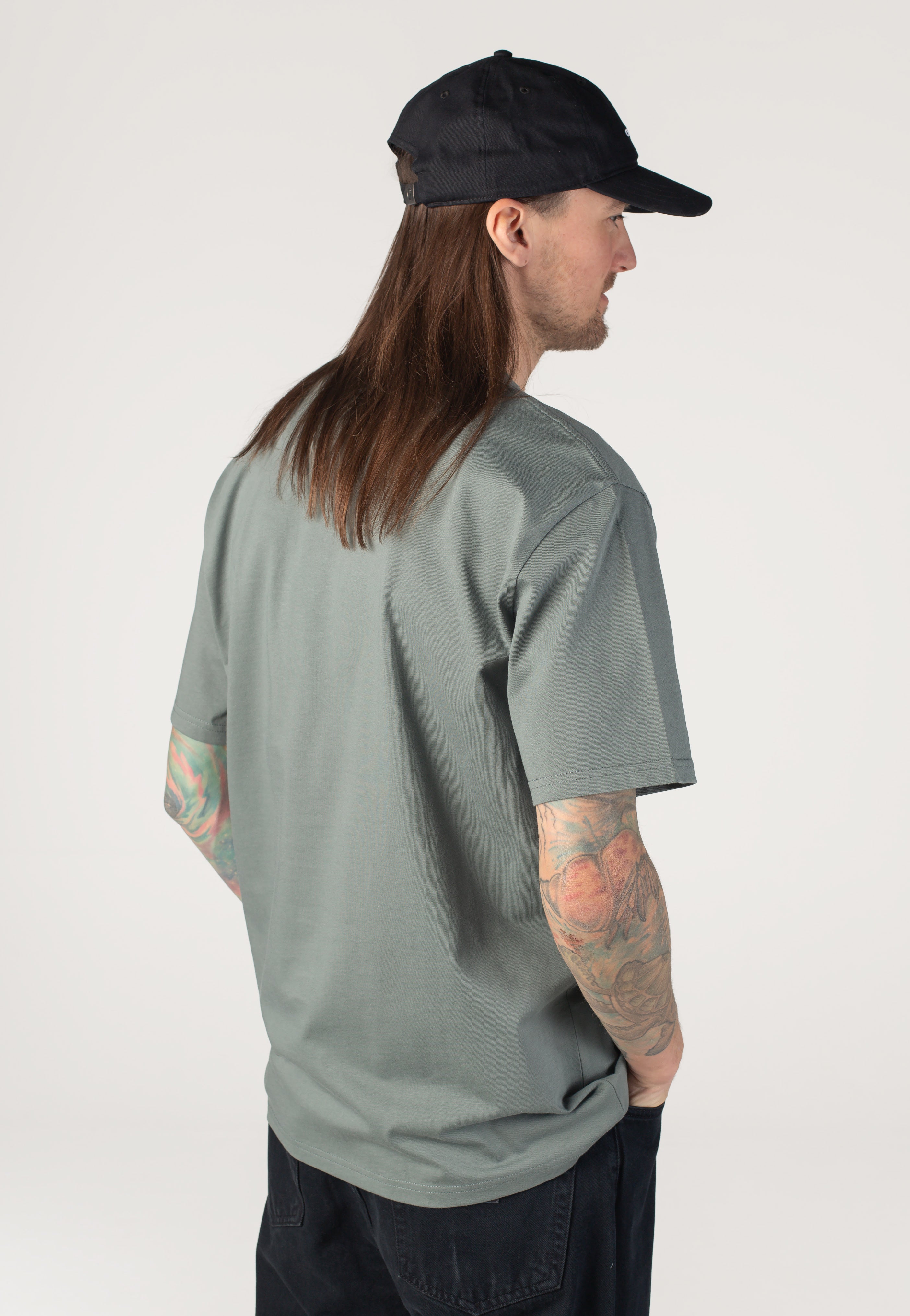 Carhartt WIP - Pocket Velvet Green - T-Shirt | Men-Image