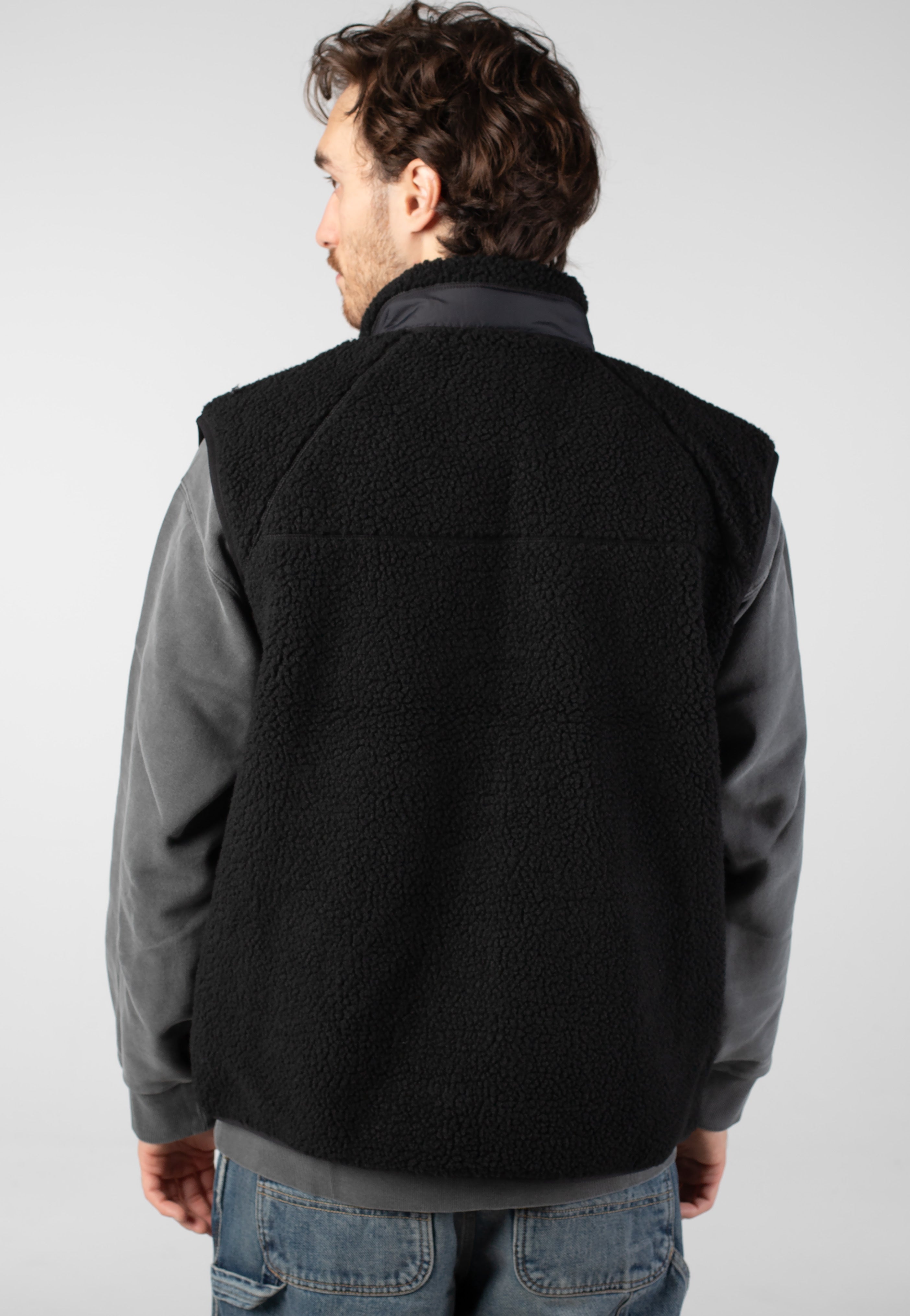 Carhartt WIP - Prentis Vest Liner Black/Black - Vest | Men-Image