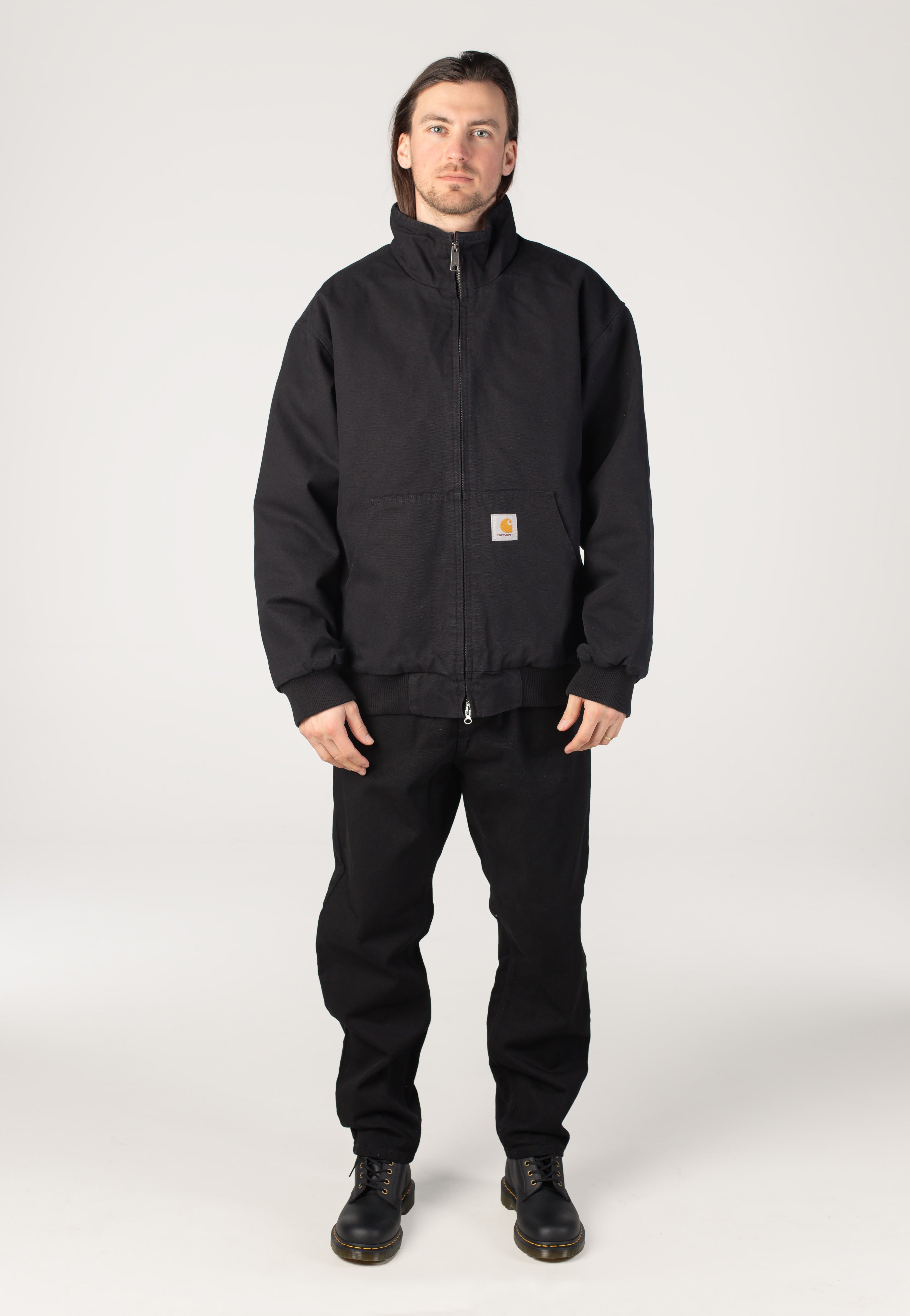 Carhartt WIP - Ravon Heavy Stone Wash Black - Jacket | Men-Image