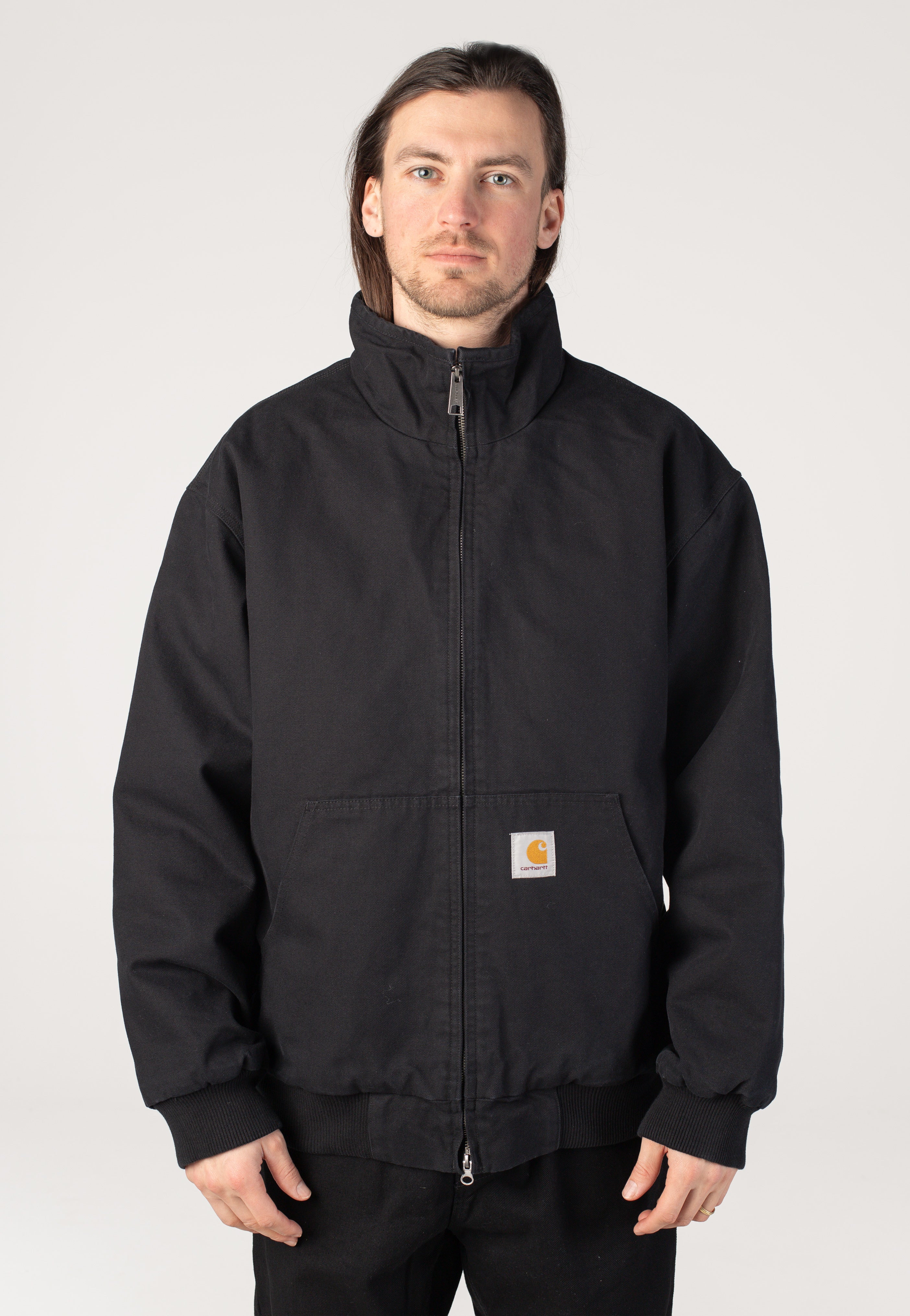 Carhartt WIP Ravon Heavy Stone Wash Black - Jacket | Impericon