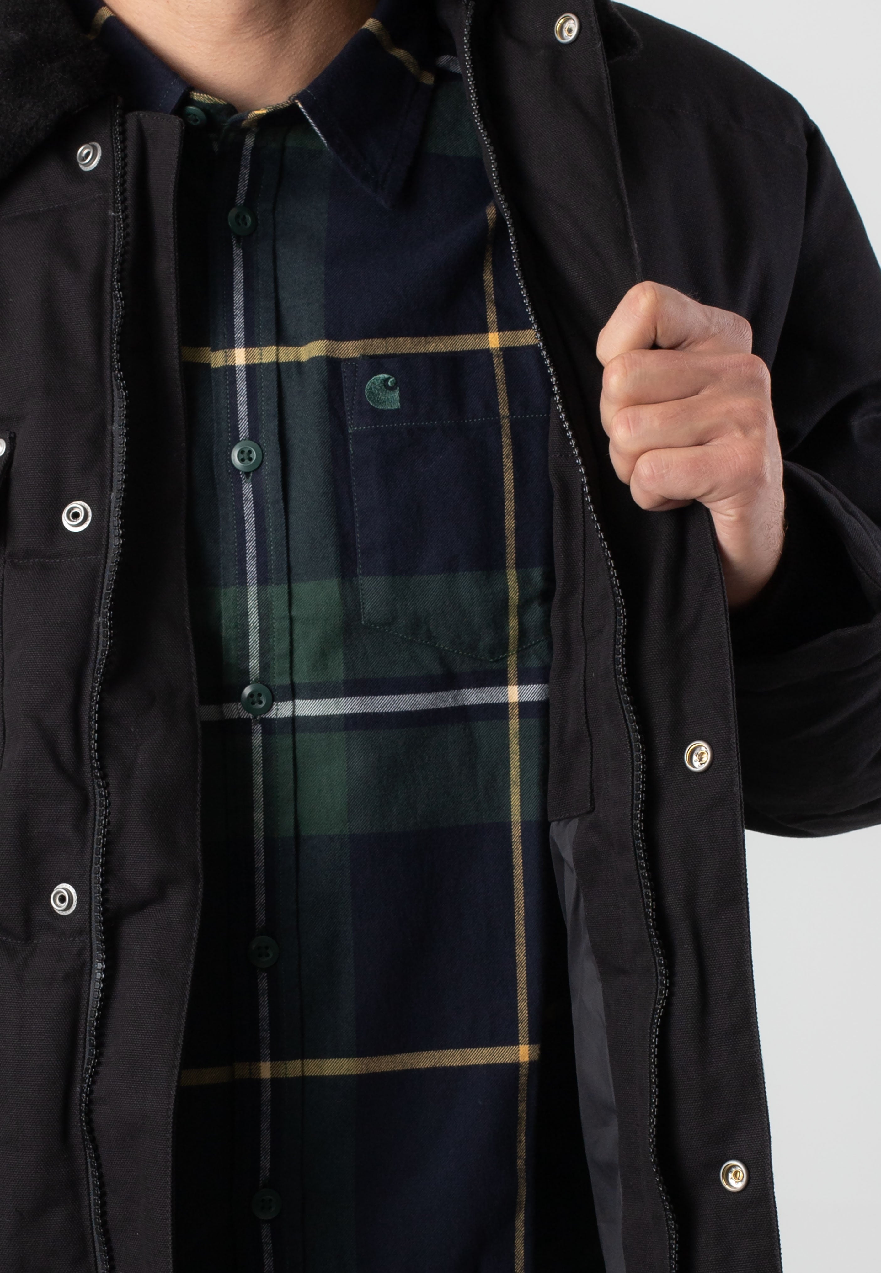Carhartt WIP - Rayley Black - Jacket | Men-Image
