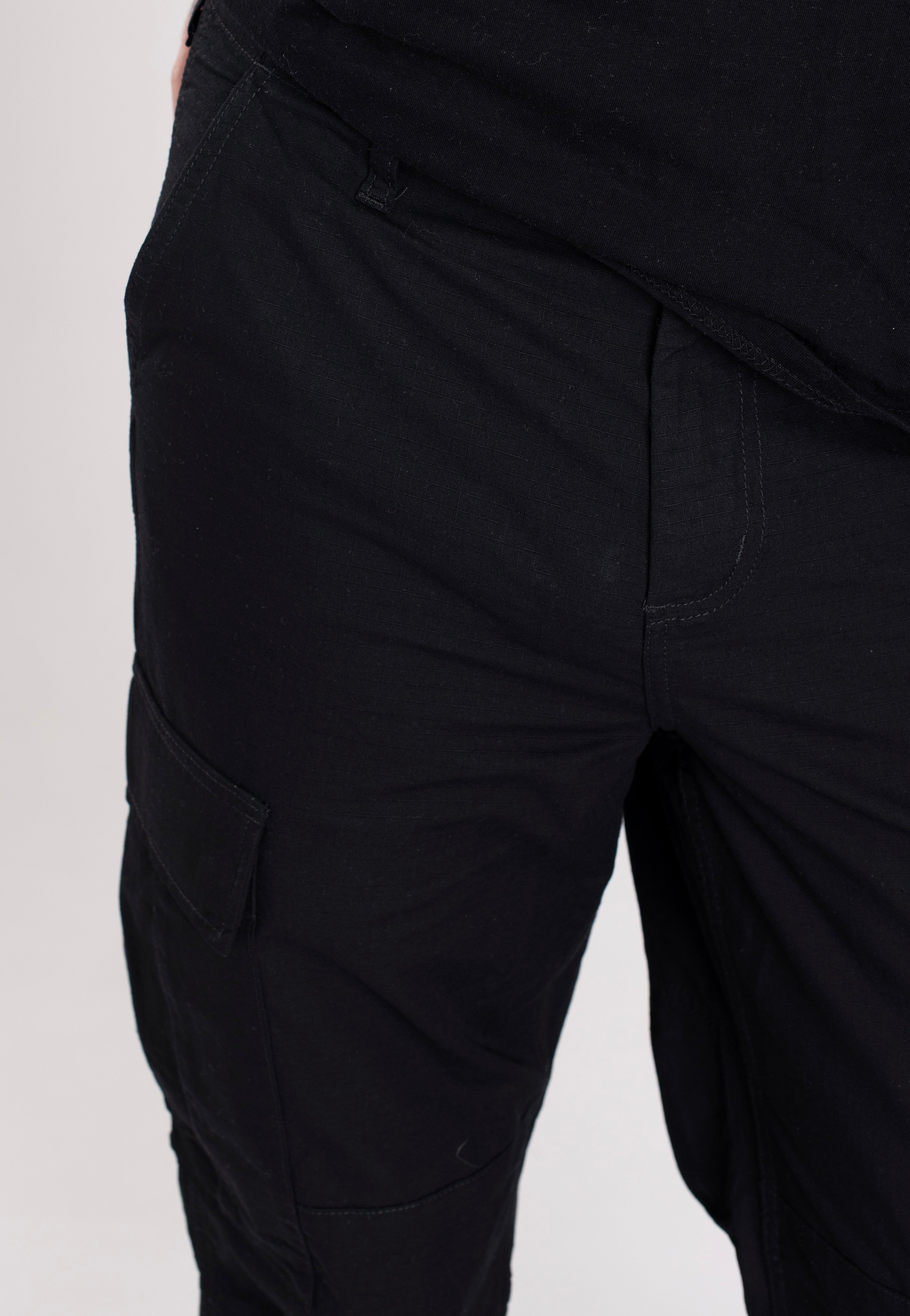 Carhartt WIP - Regular Cargo Rinsed Black - Pants | Men-Image