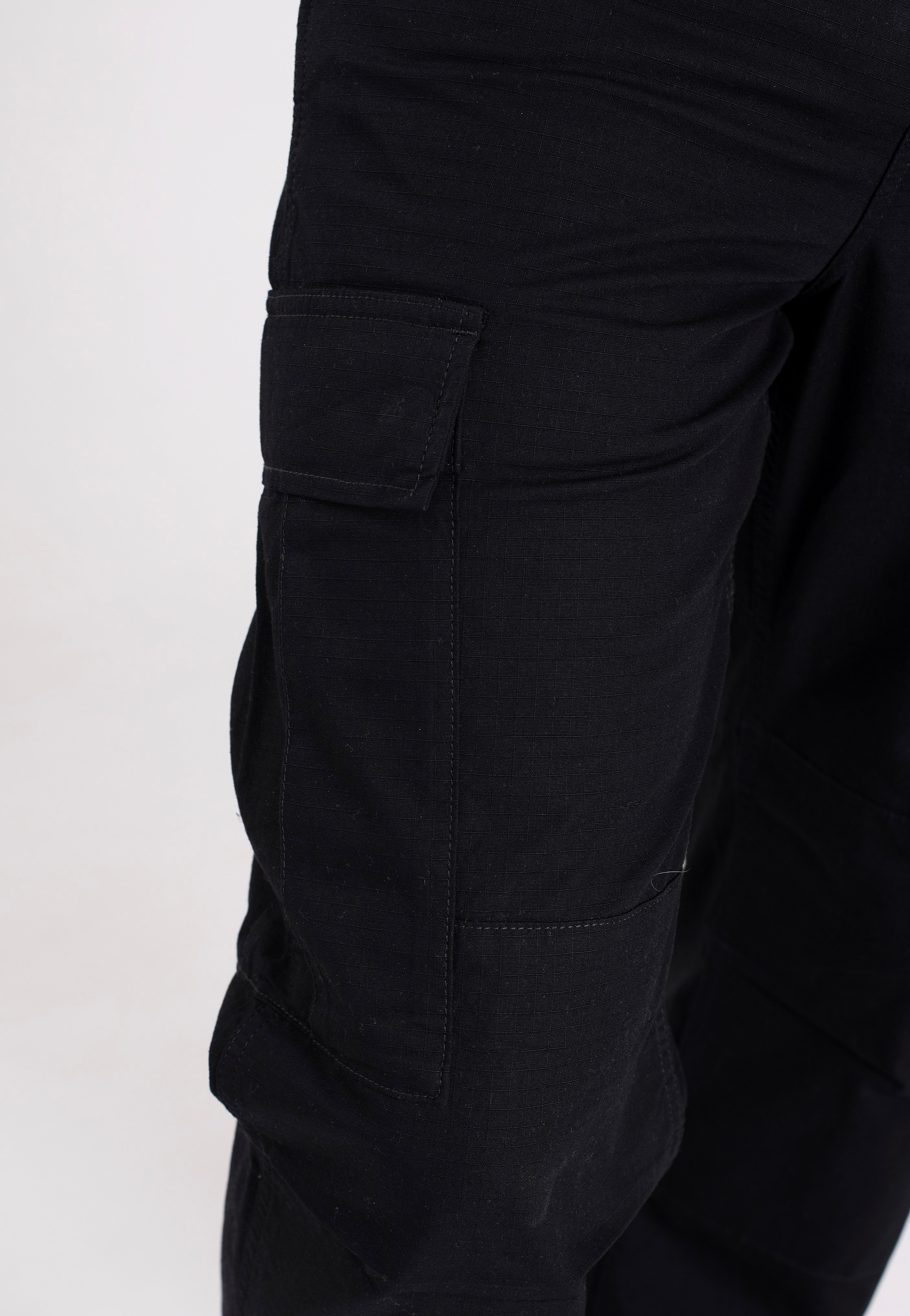 Carhartt WIP - Regular Cargo Rinsed Black - Pants | Men-Image