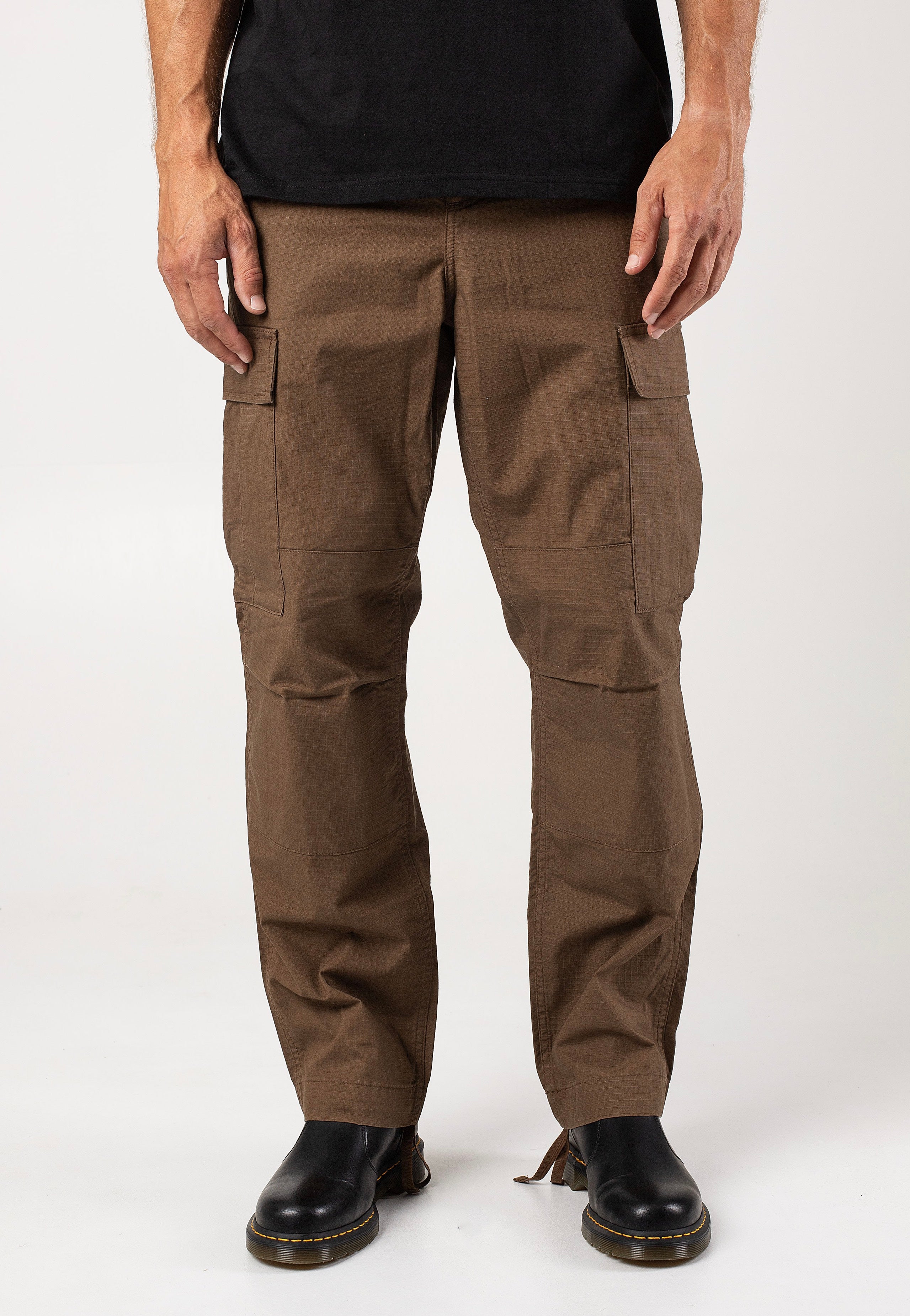 Carhartt WIP Regular Cargo Rinsed Chocolate - Pants | Impericon