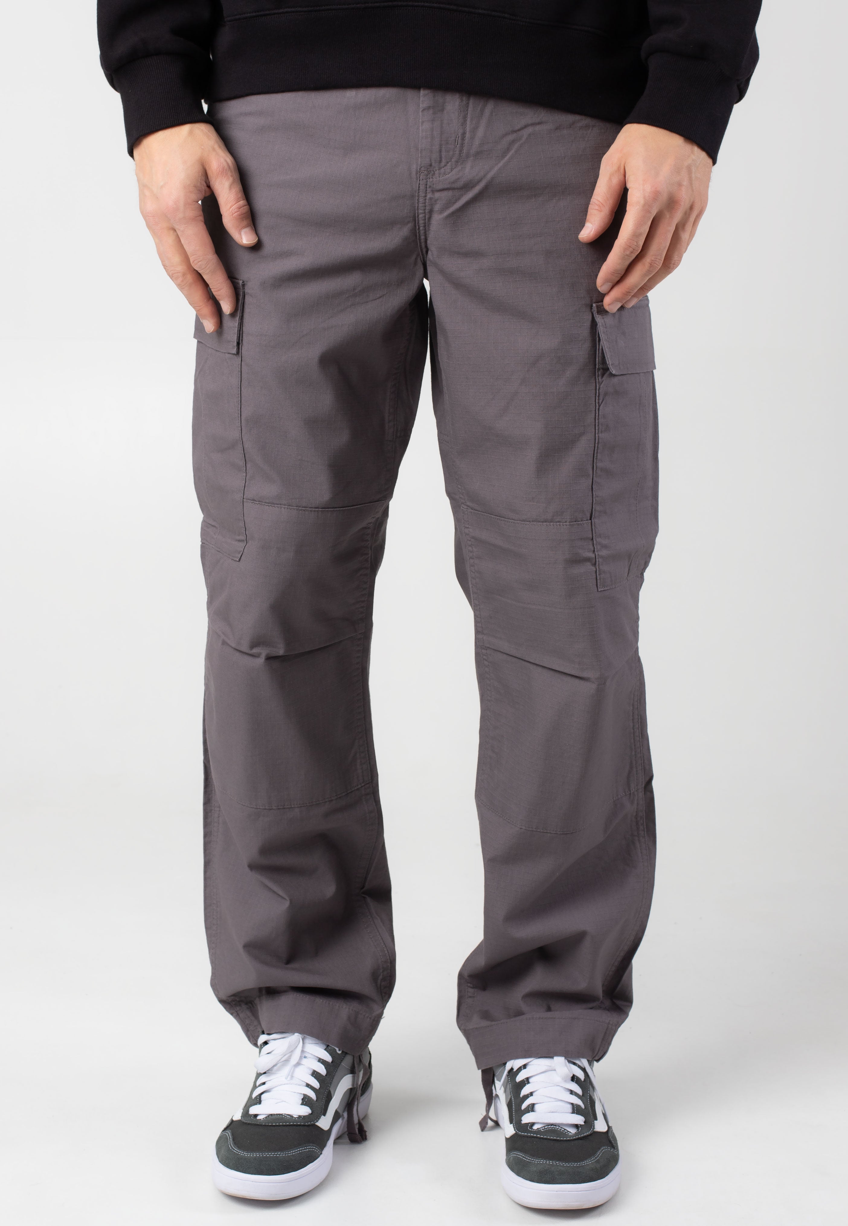 Carhartt WIP - Regular Cargo Rinsed Manta - Pants | Men-Image