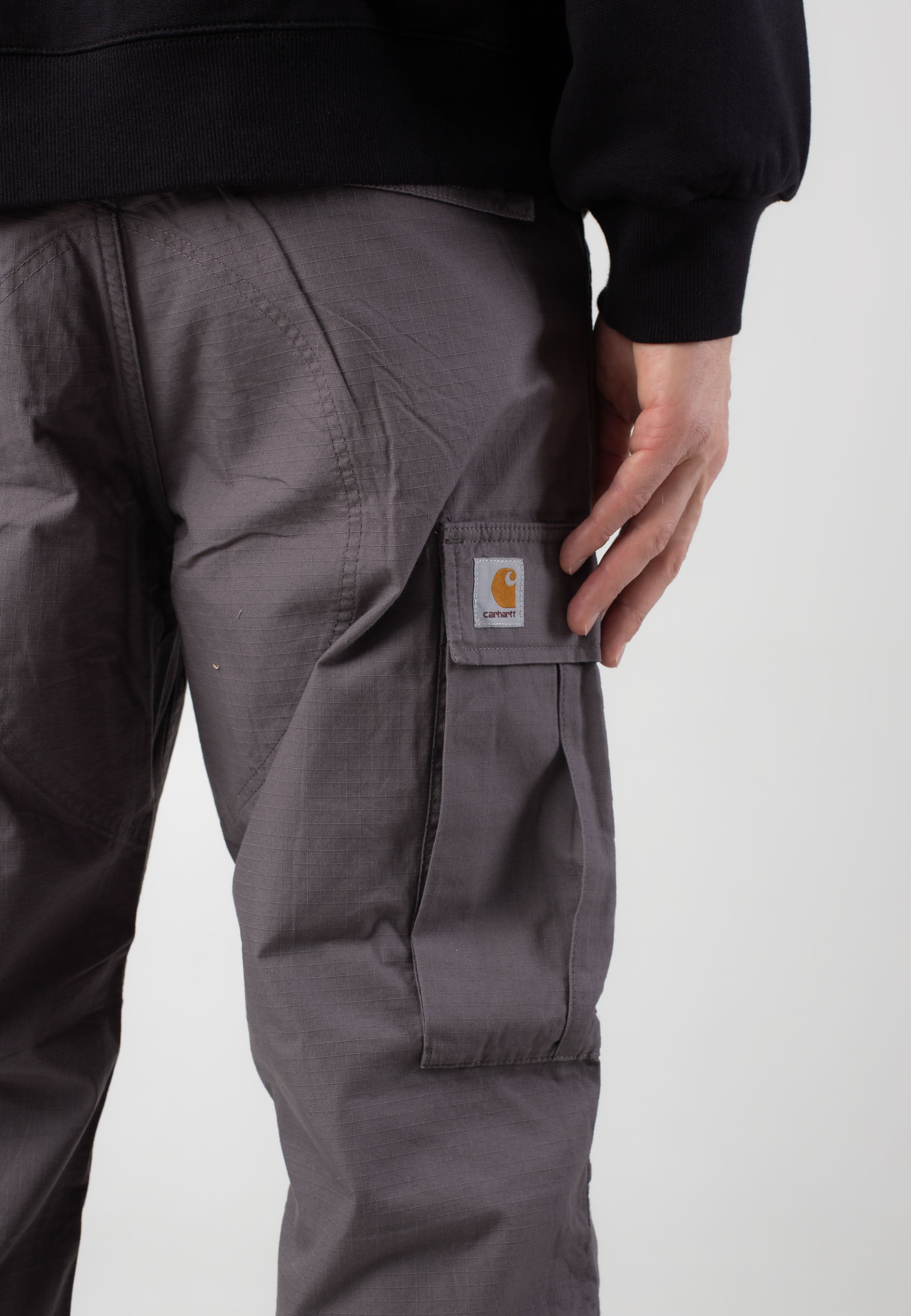 Carhartt WIP - Regular Cargo Rinsed Manta - Pants | Men-Image