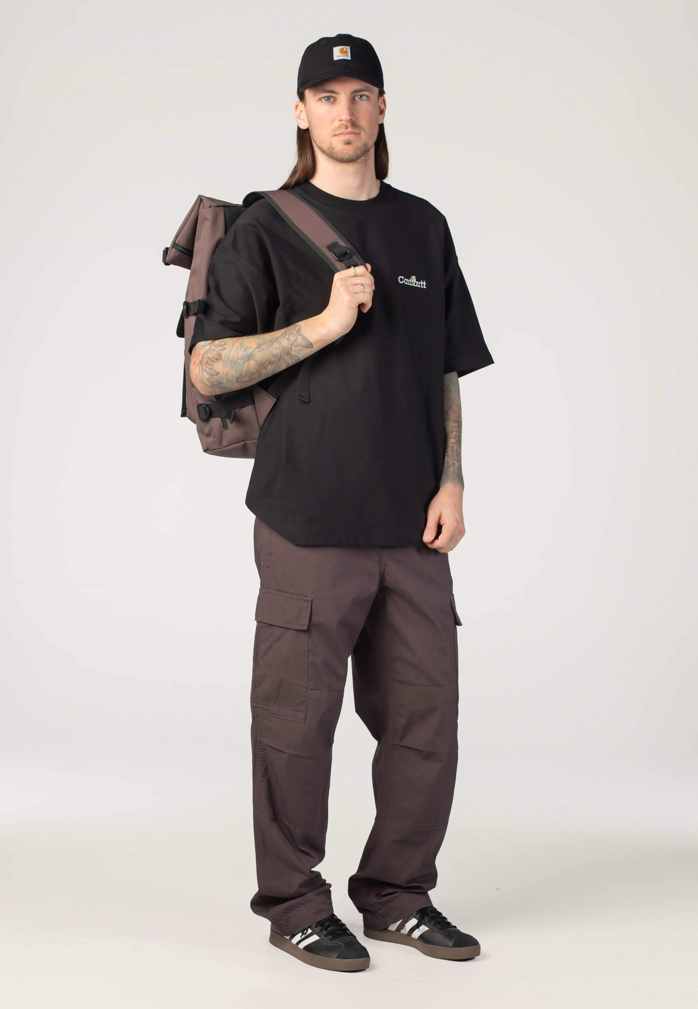 Carhartt WIP - Regular Cargo Rinsed Shale - Pants | Men-Image