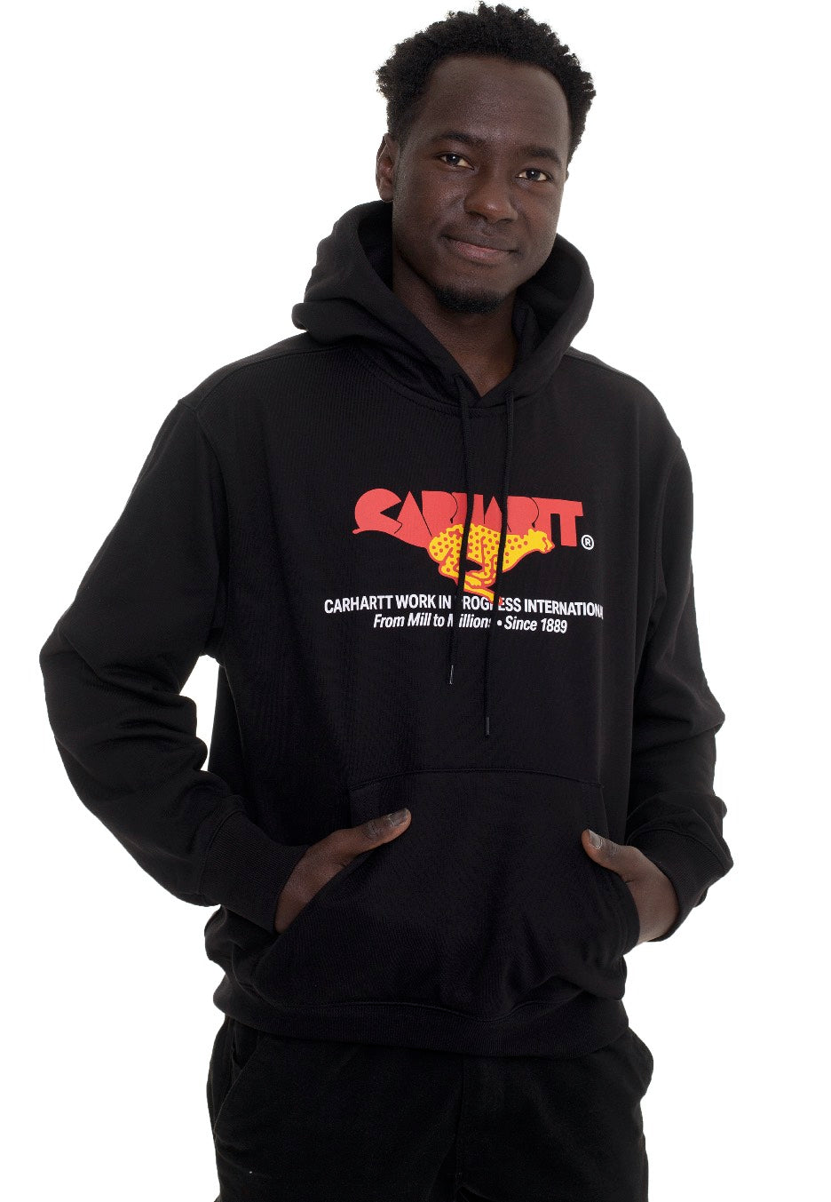 Carhartt WIP - Runner Black - Hoodie | Men-Image