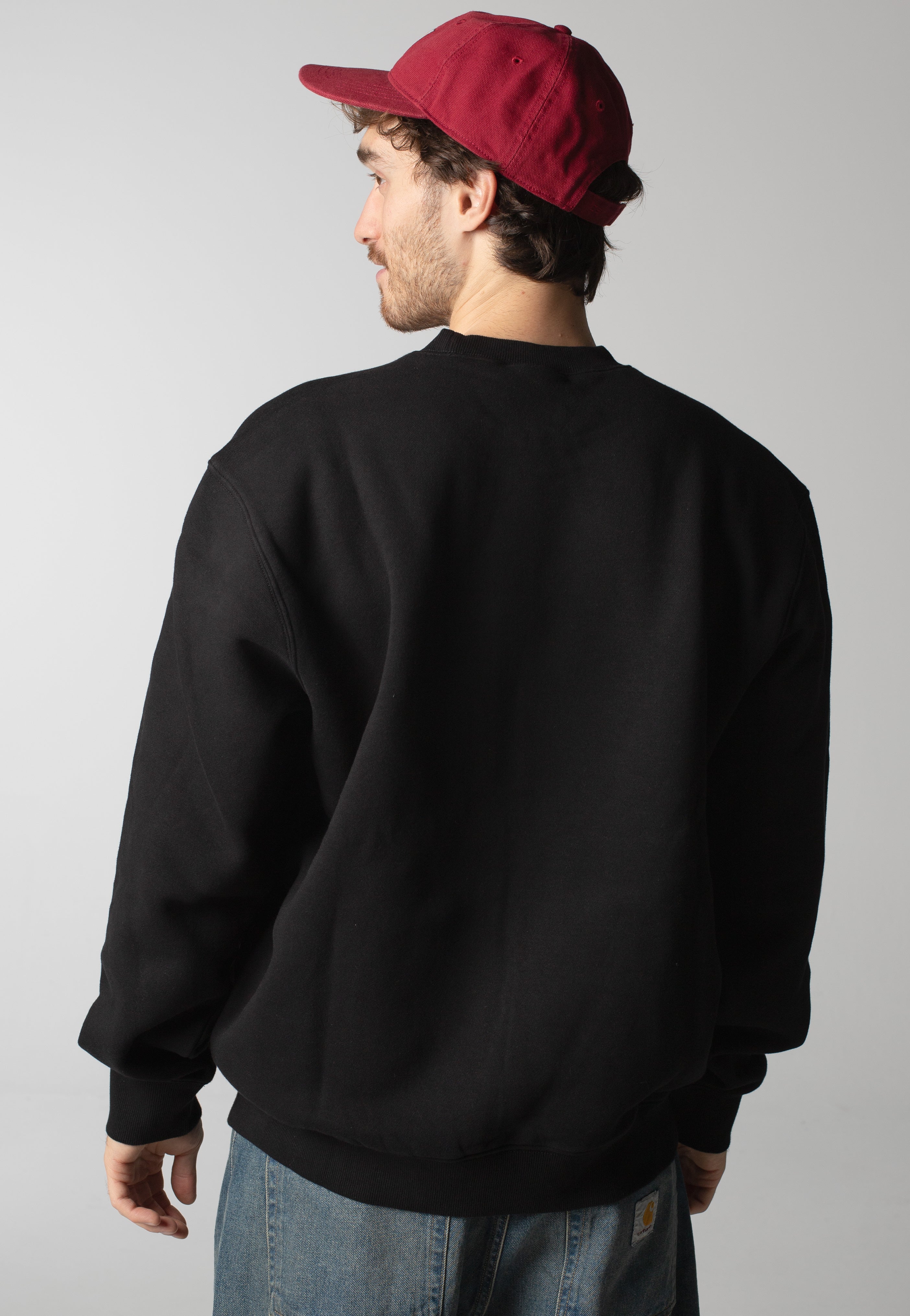 Carhartt WIP - Schooling Black - Sweater | Men-Image
