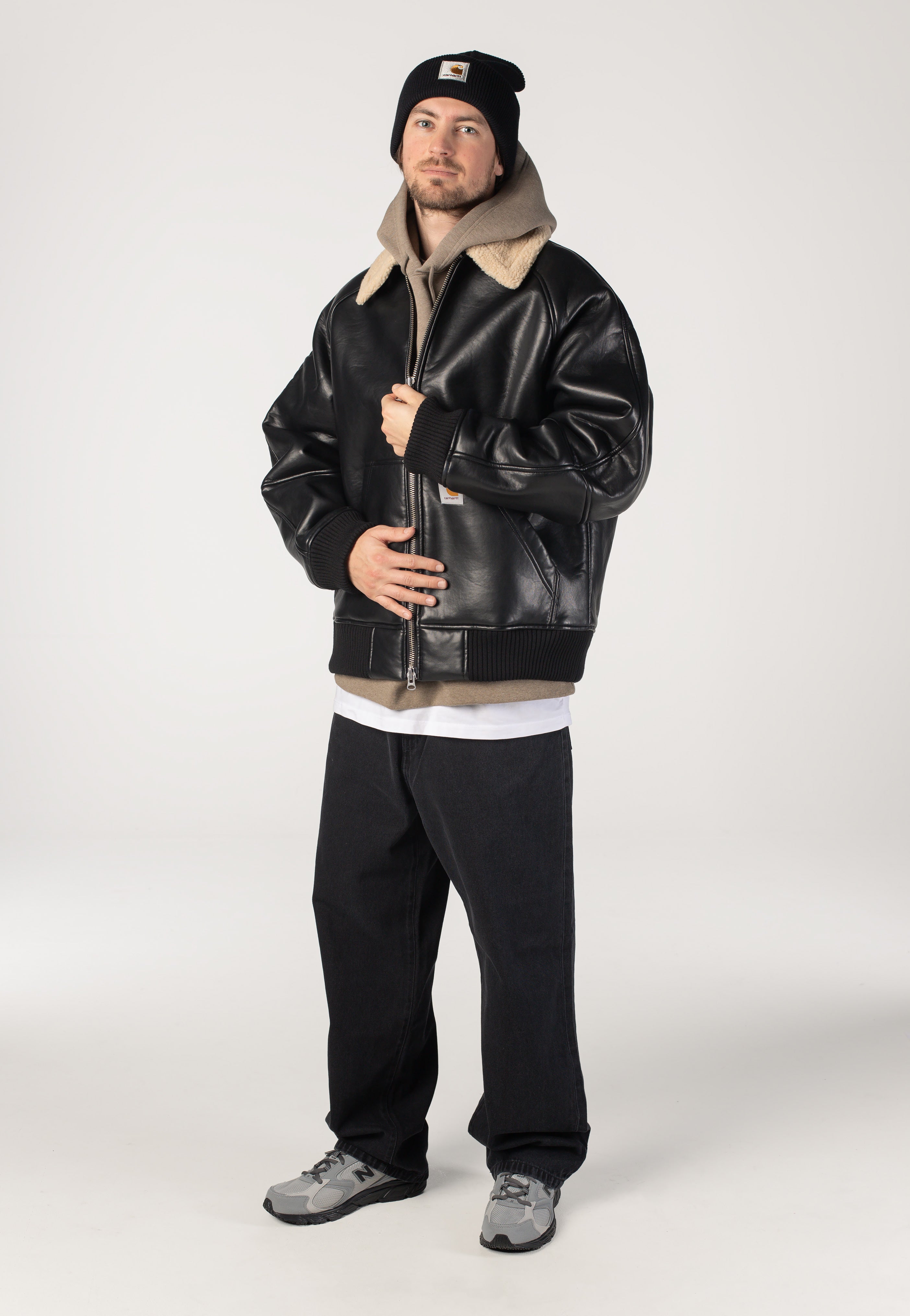 Carhartt WIP - Shepton Black/Natural - Jacket | Men-Image
