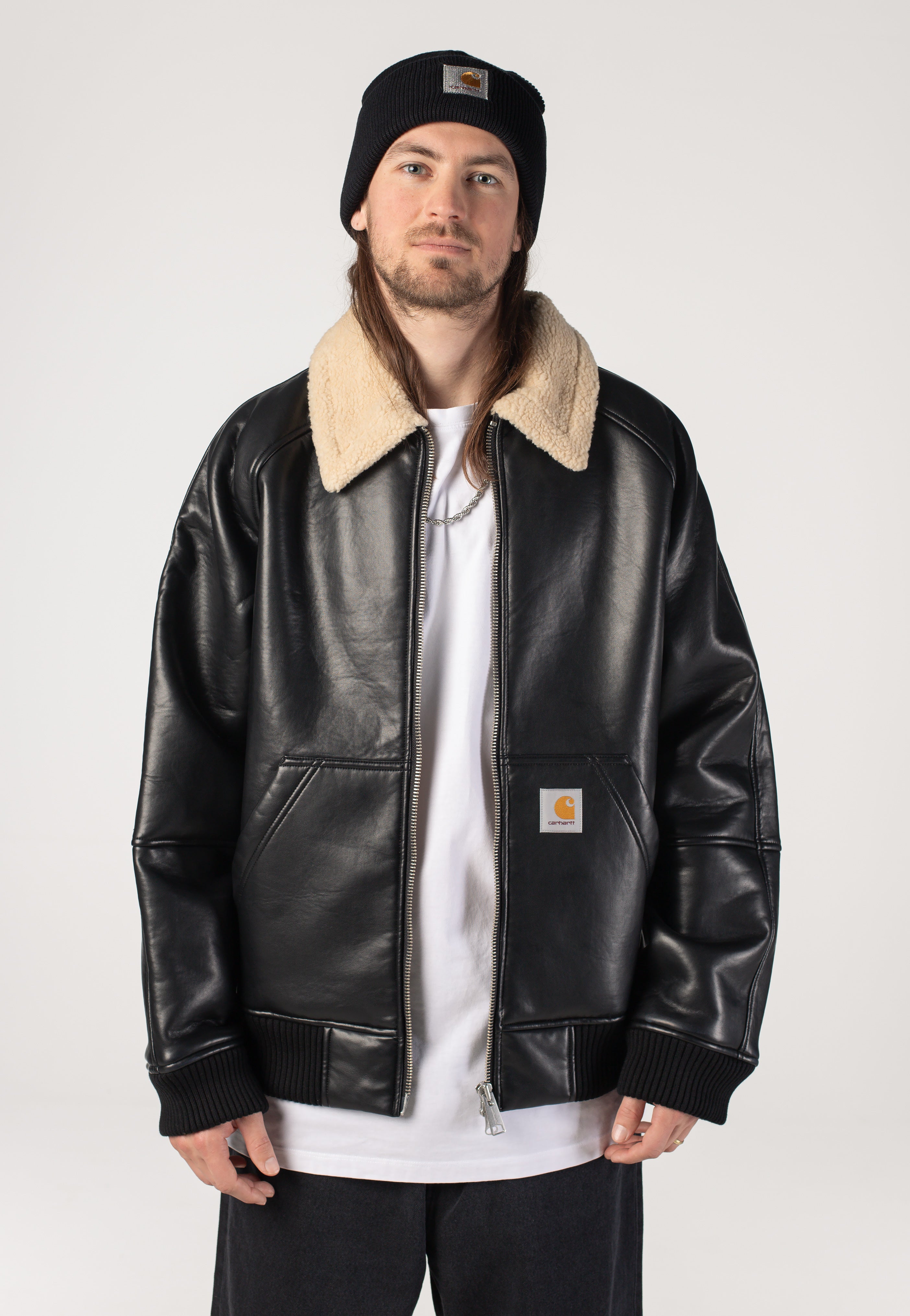Carhartt WIP - Shepton Black/Natural - Jacket | Men-Image