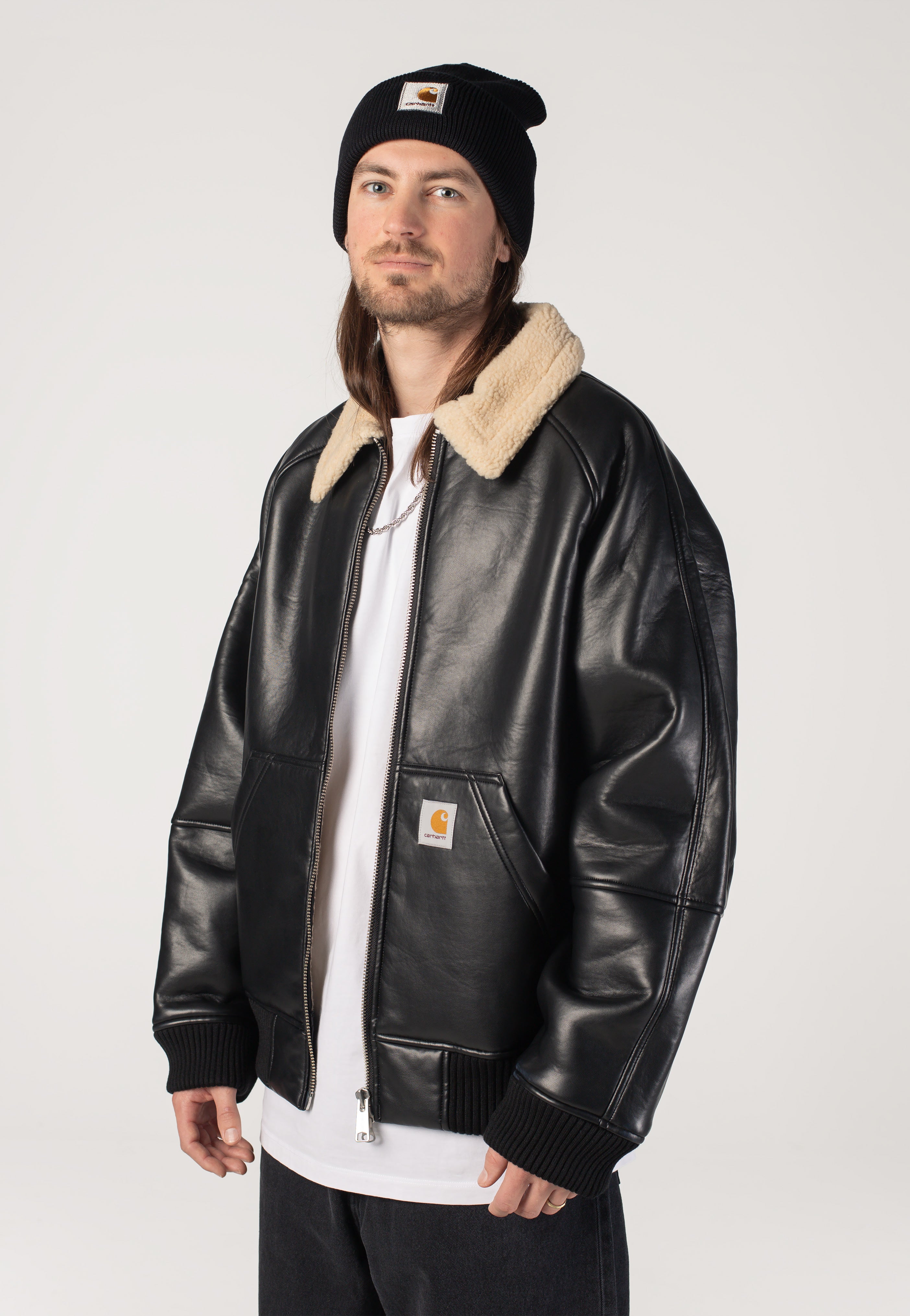 Carhartt WIP - Shepton Black/Natural - Jacket | Men-Image