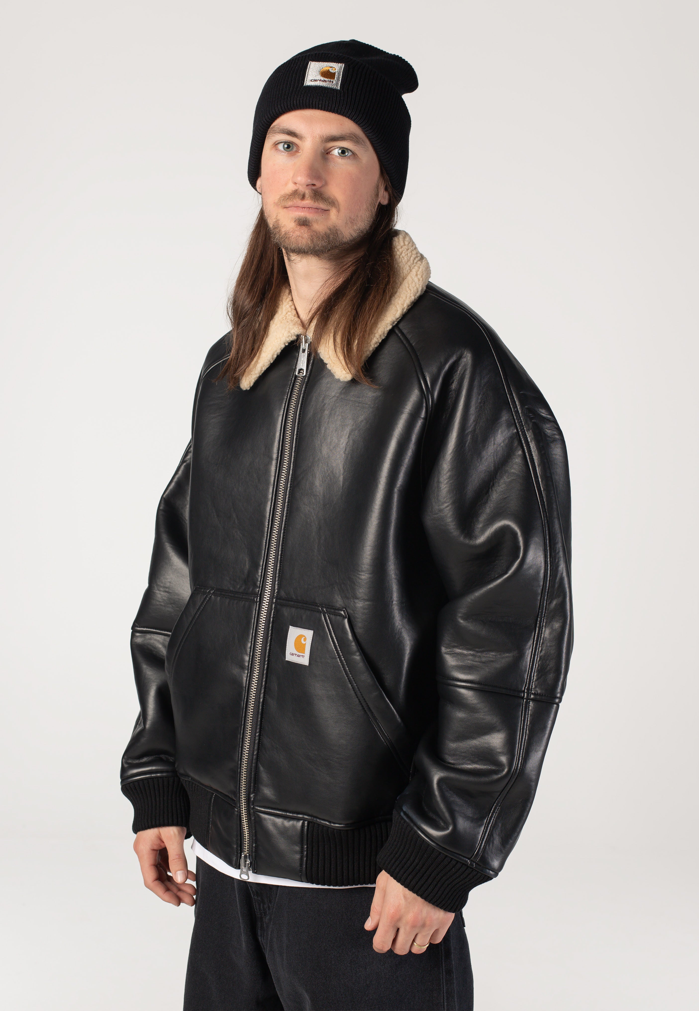 Carhartt WIP - Shepton Black/Natural - Jacket | Men-Image