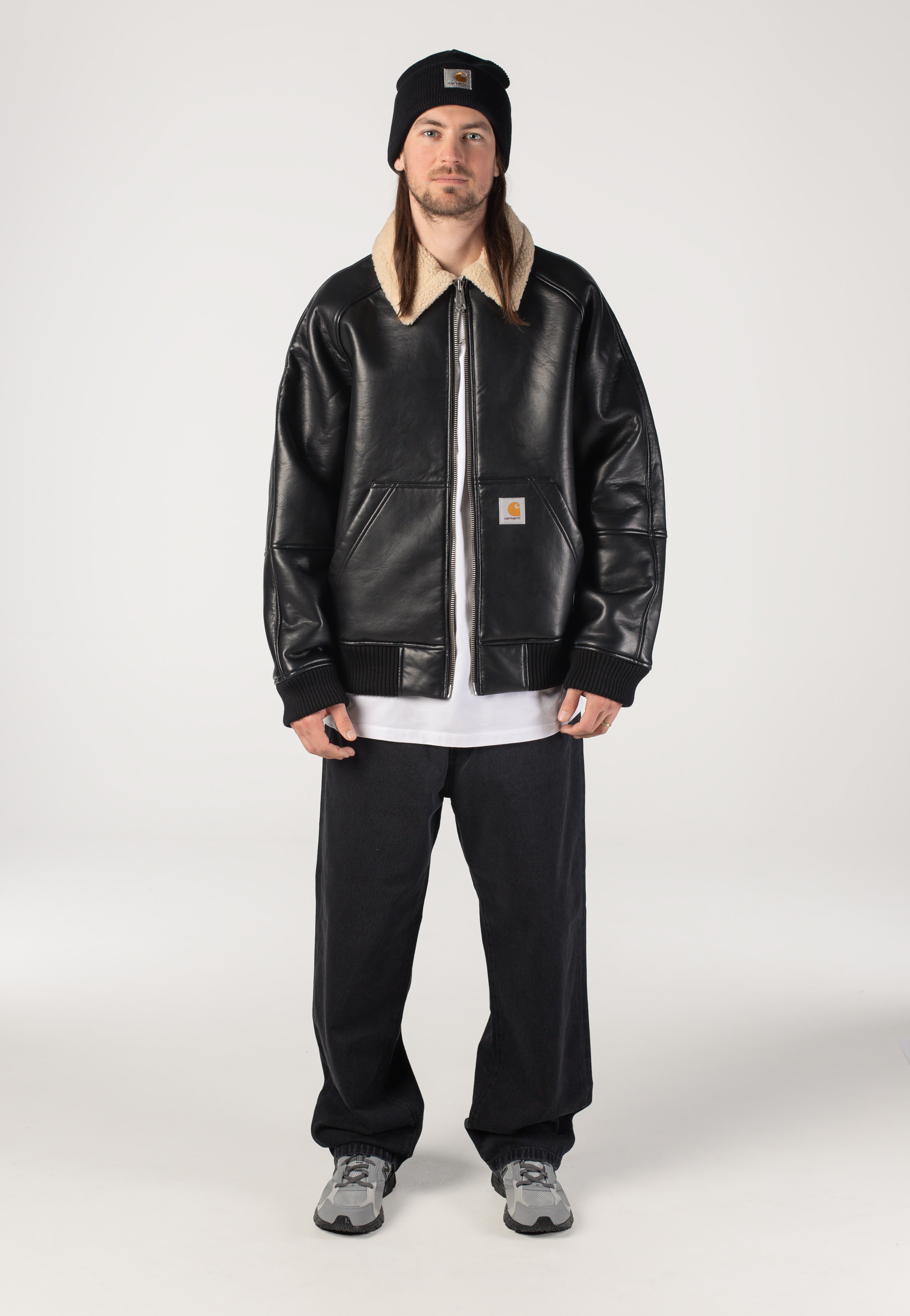 Carhartt WIP - Shepton Black/Natural - Jacket | Men-Image