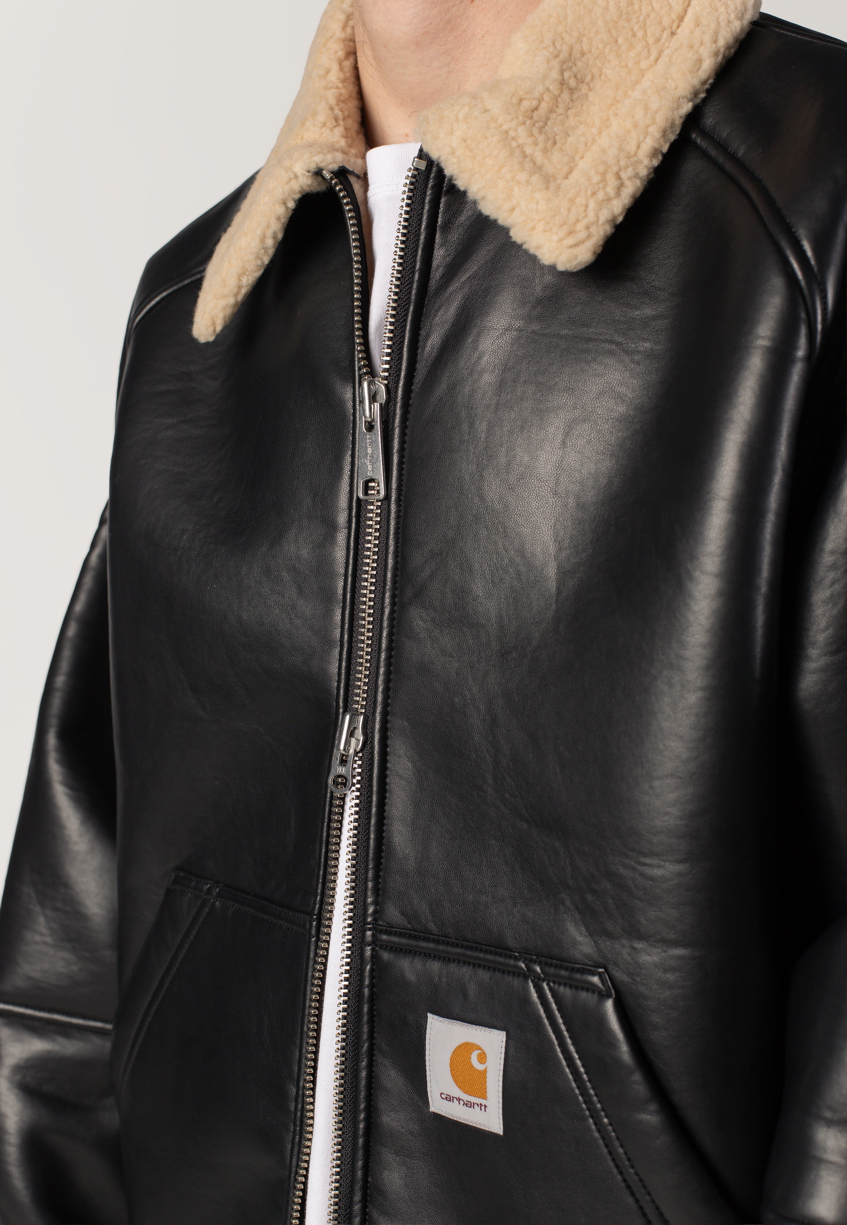 Carhartt WIP - Shepton Black/Natural - Jacket | Men-Image