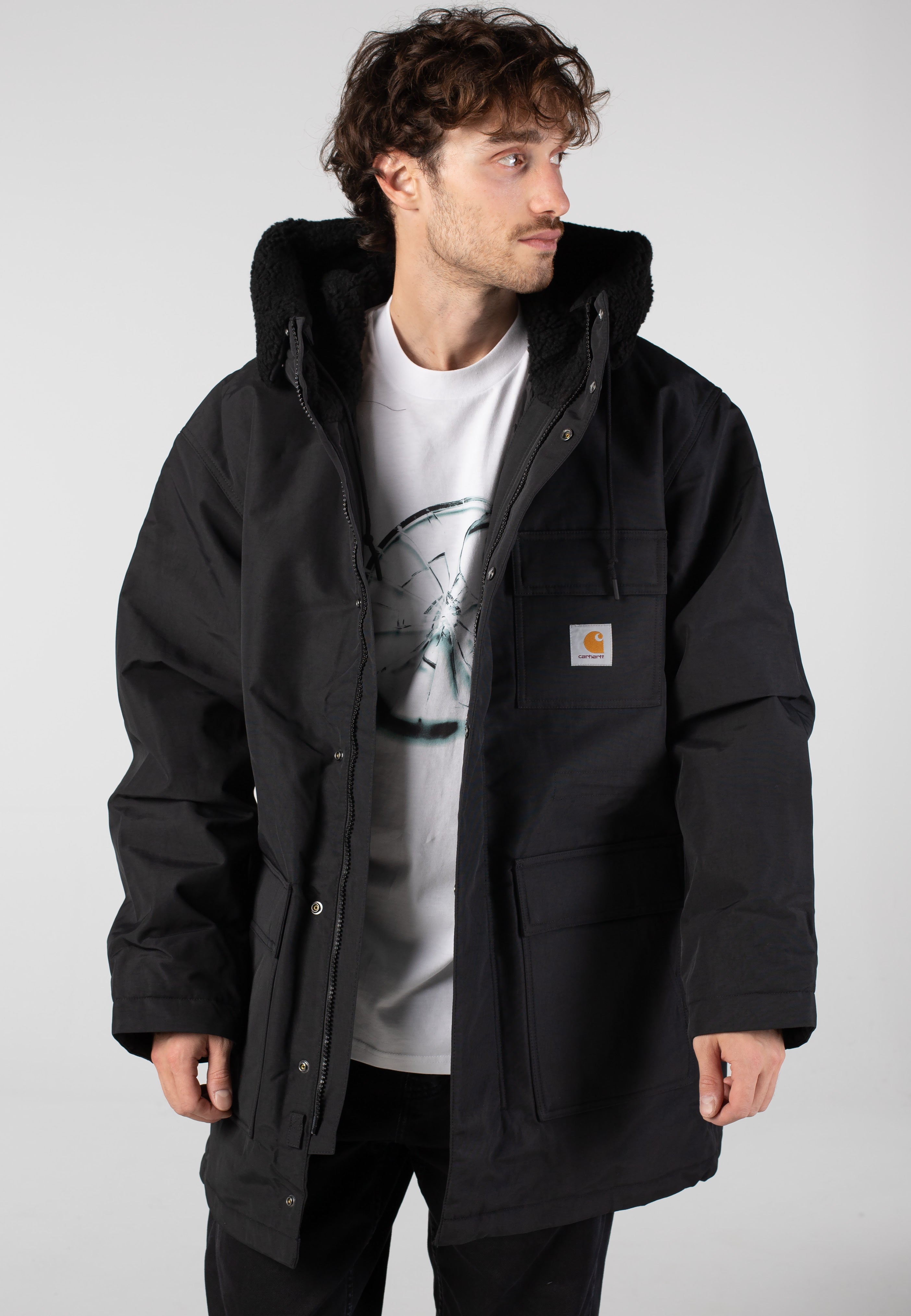 Carhartt WIP - Siberia Black - Jacket | Men-Image