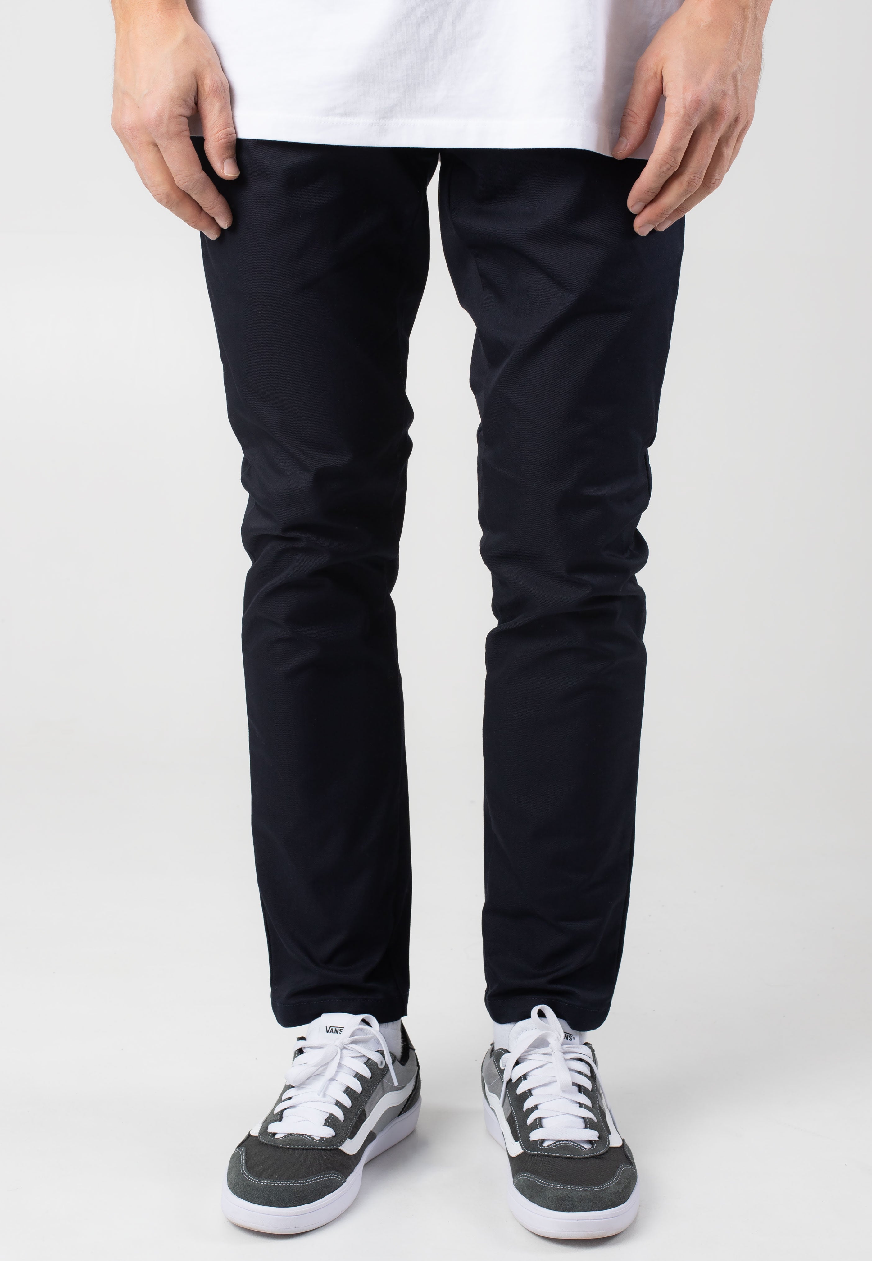 Carhartt WIP - Sid Rinsed Dark Navy - Pants | Men-Image