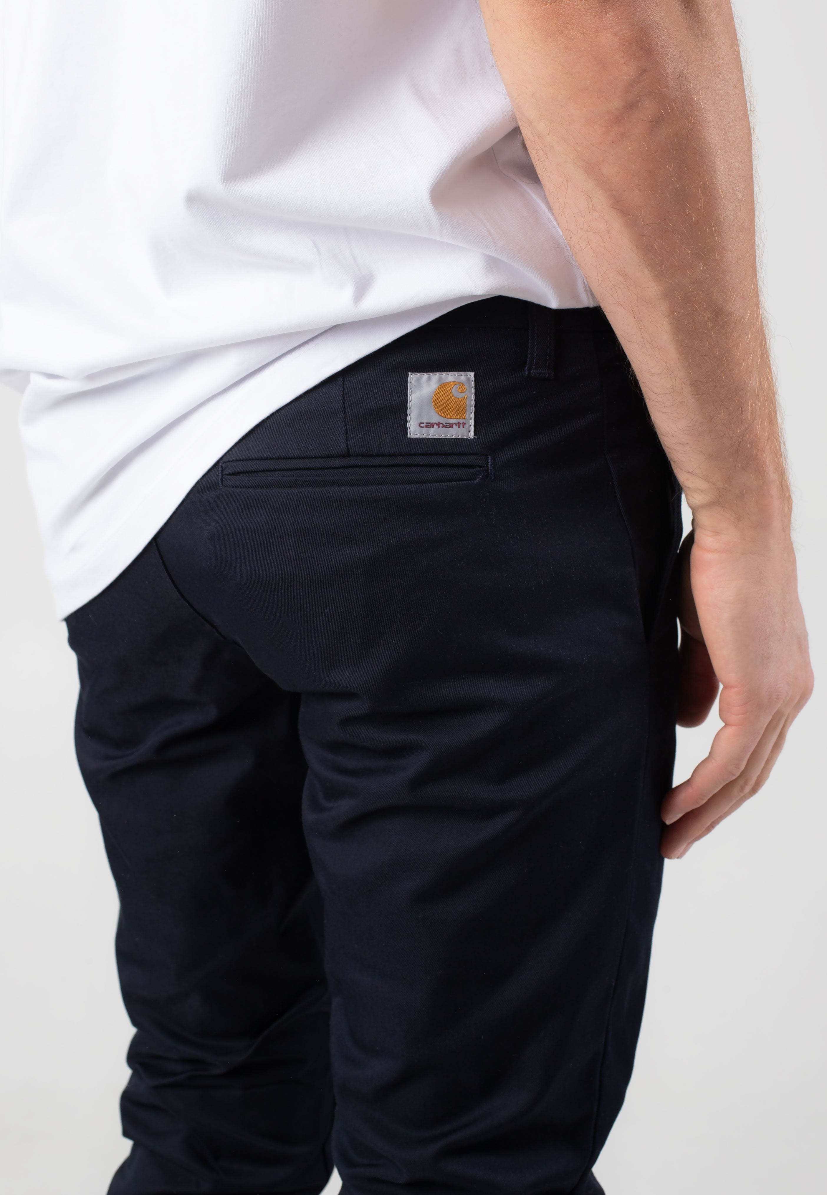 Carhartt WIP - Sid Rinsed Dark Navy - Pants | Men-Image
