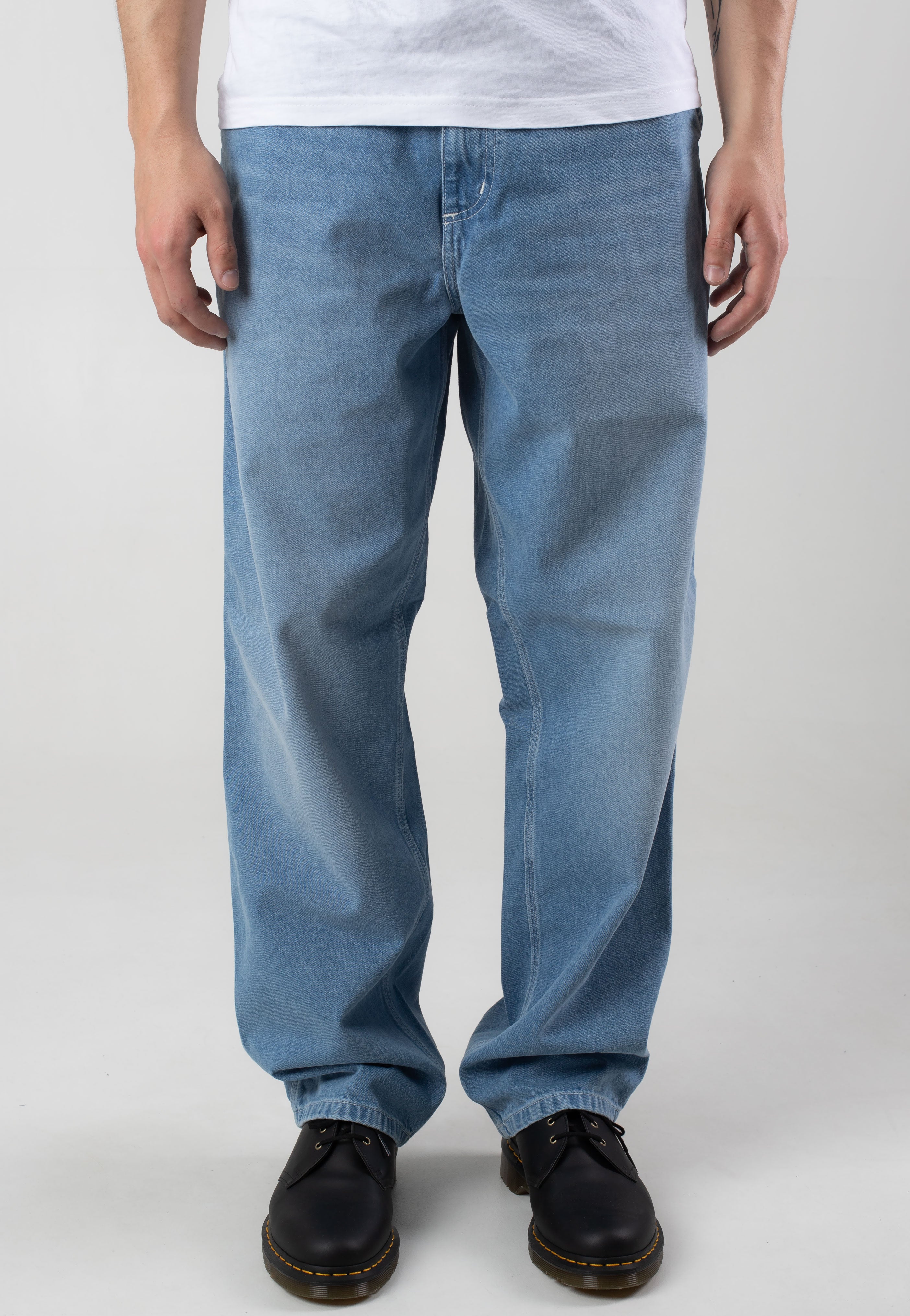 Carhartt WIP - Simple Blue Light True Washed - Pants | Men-Image