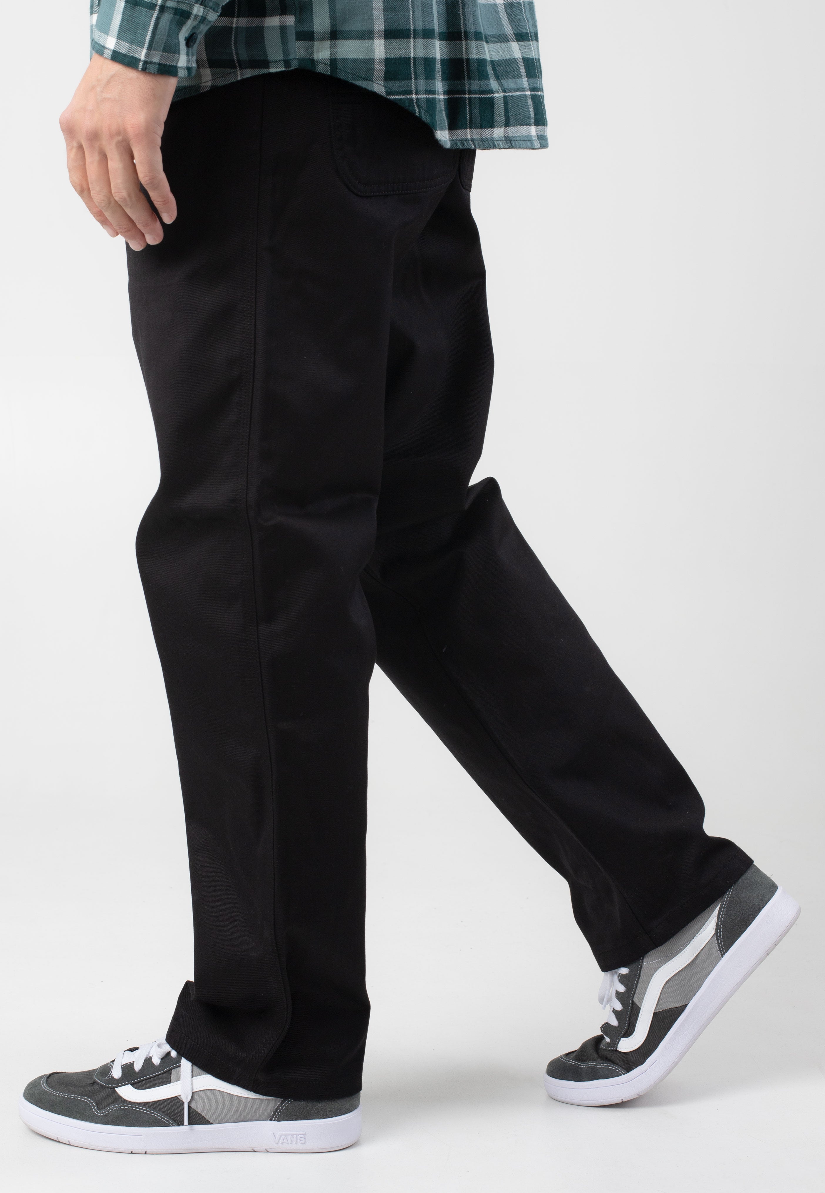 Carhartt WIP - Simple Rinsed Black - Pants | Men-Image